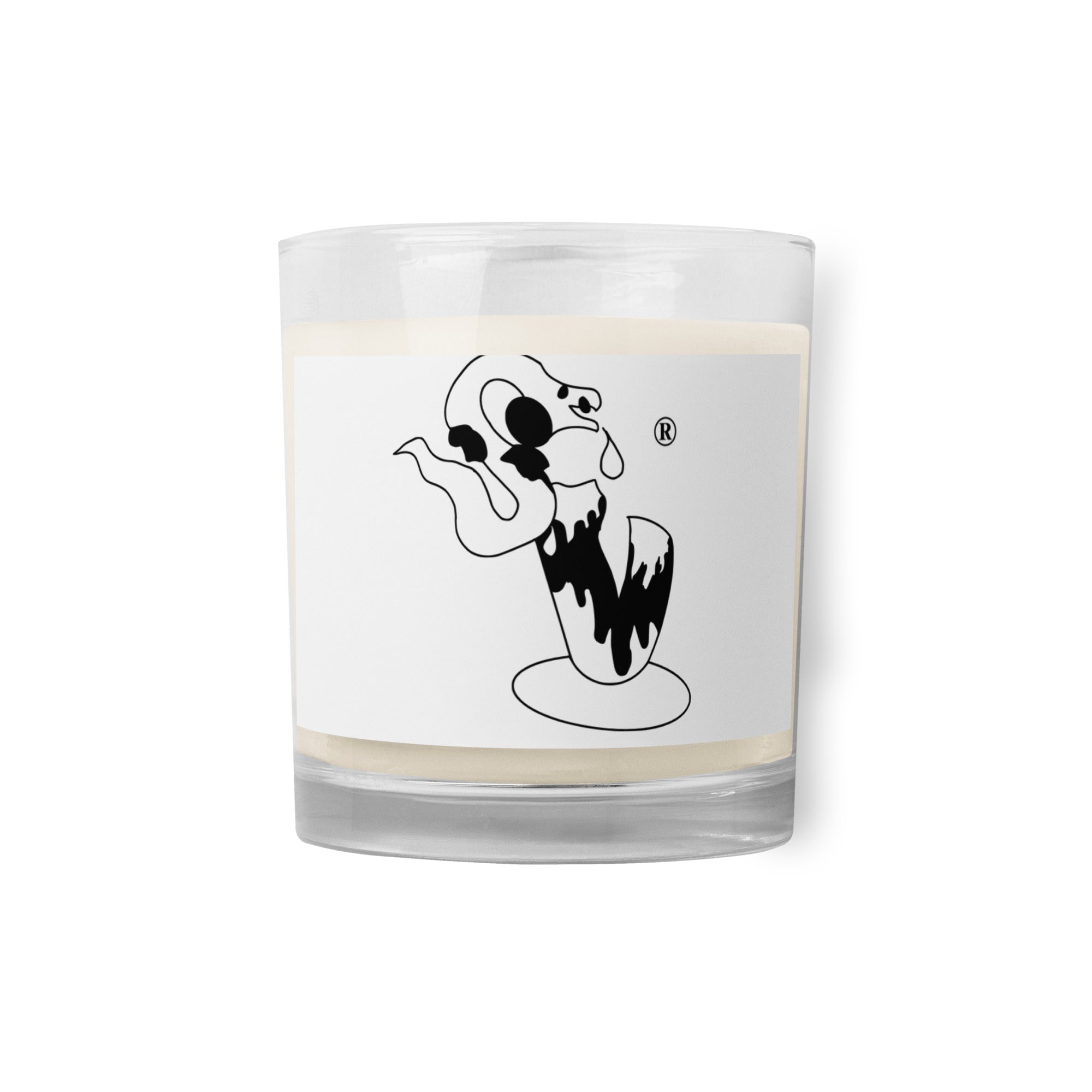 DK Glass jar soy wax candle