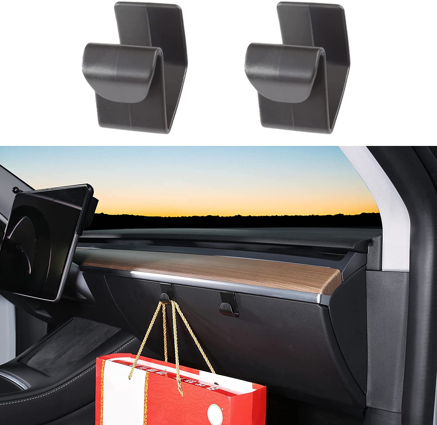 Glove Box Hook for Tesla Model 3 &amp;amp; USA/China Model Y