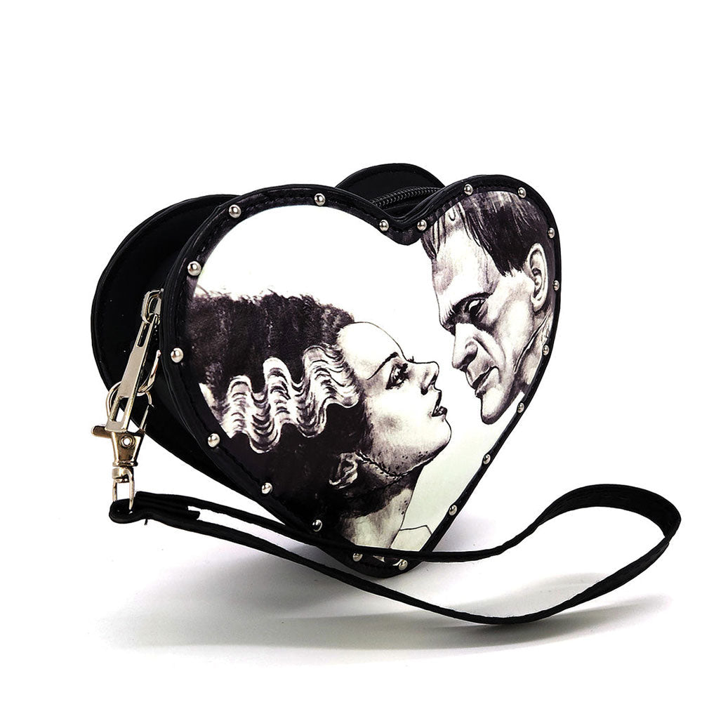 Glow In The Dark Heart Shape Frank W/ Bride Wristlet