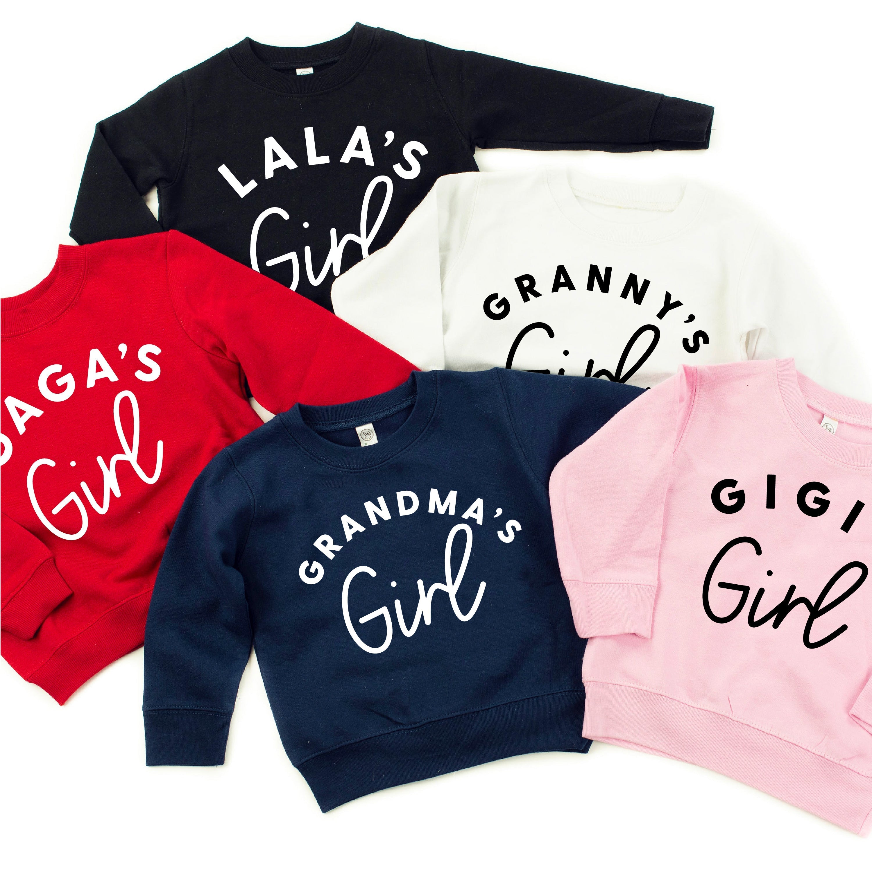 Custom Name&#39;s Girl - (PERSONALIZE IT!) - Child Sweater