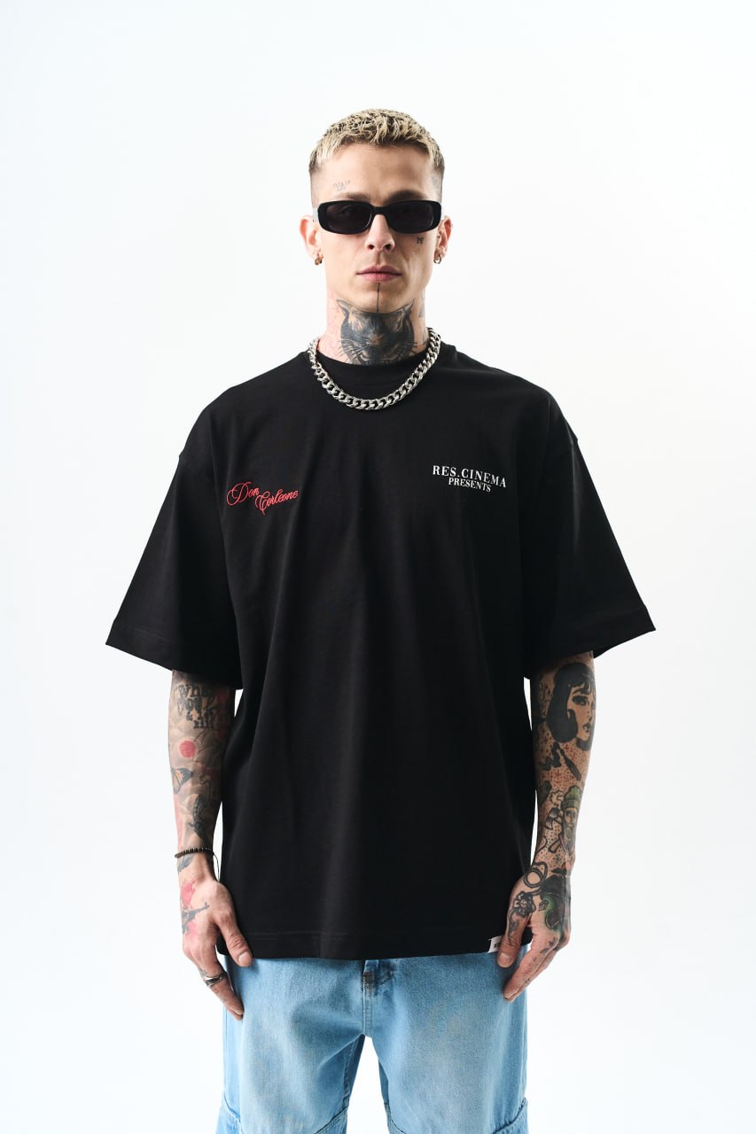 Men&amp;#39;s Oversize &amp;#39;The Godfather&amp;#39; Graphic T-Shirt - Streetwear Movie Tee