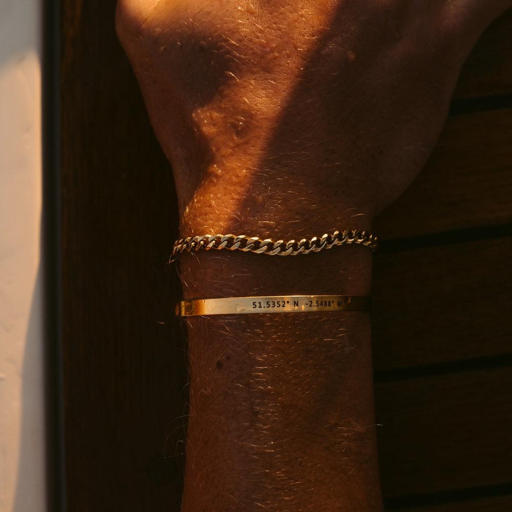Gold Cuban Bracelet