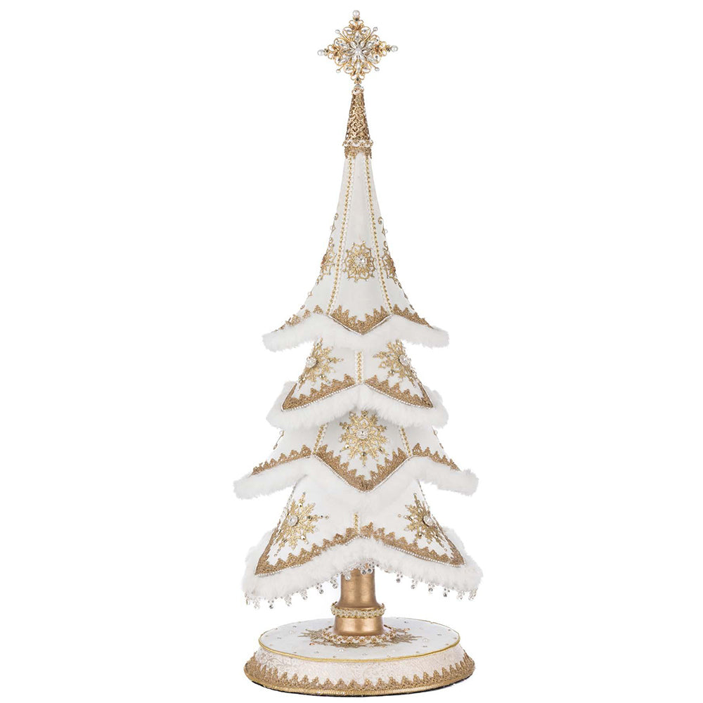 Golden Bells of Brilliance Tabletop Tree by Katherine&amp;#39;s Collection