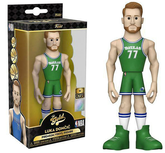 Funko Gold Series 5&amp;quot; Luka Dončić (Green, NBA) **Chase**