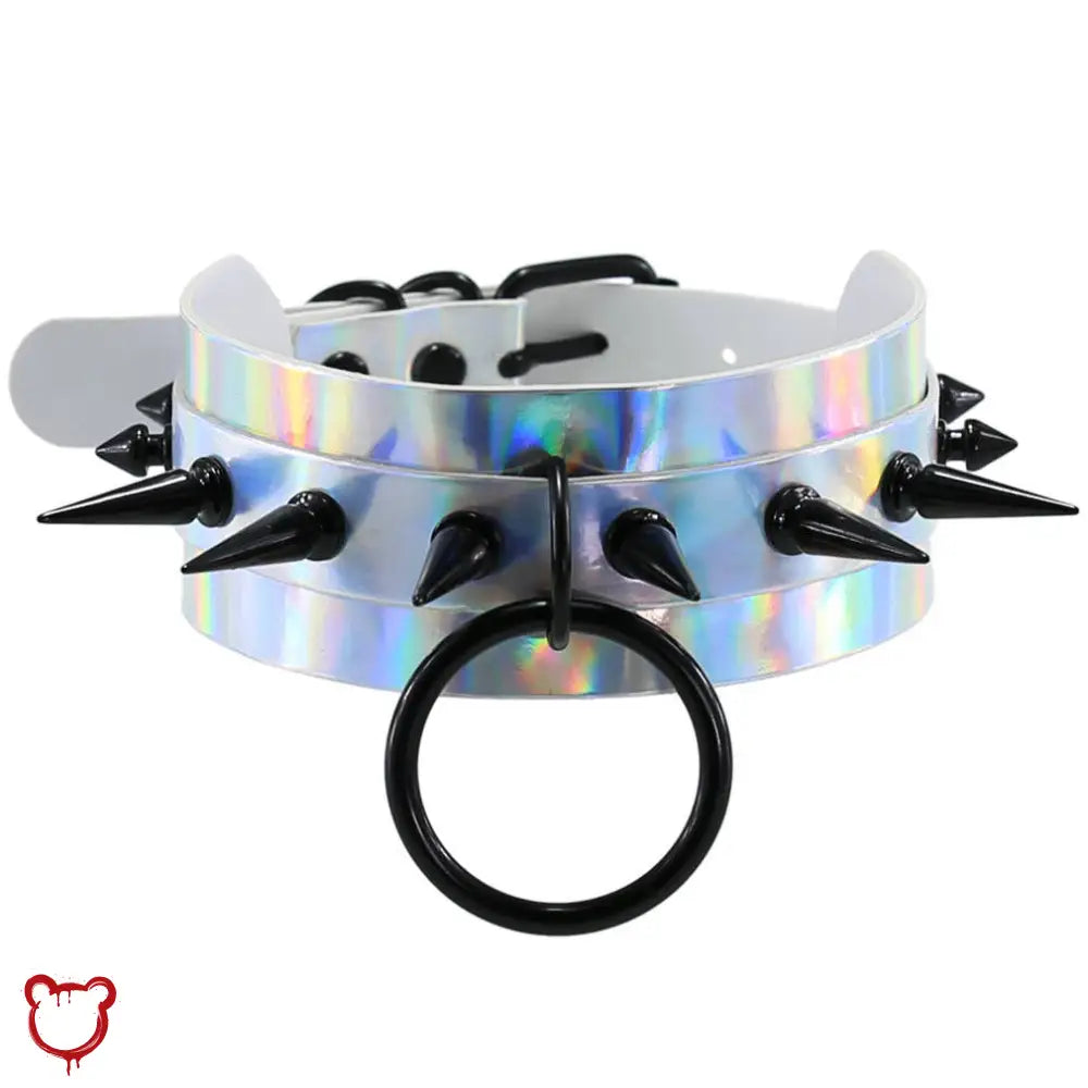 “Futuristic Love” Leather Bondage Collar