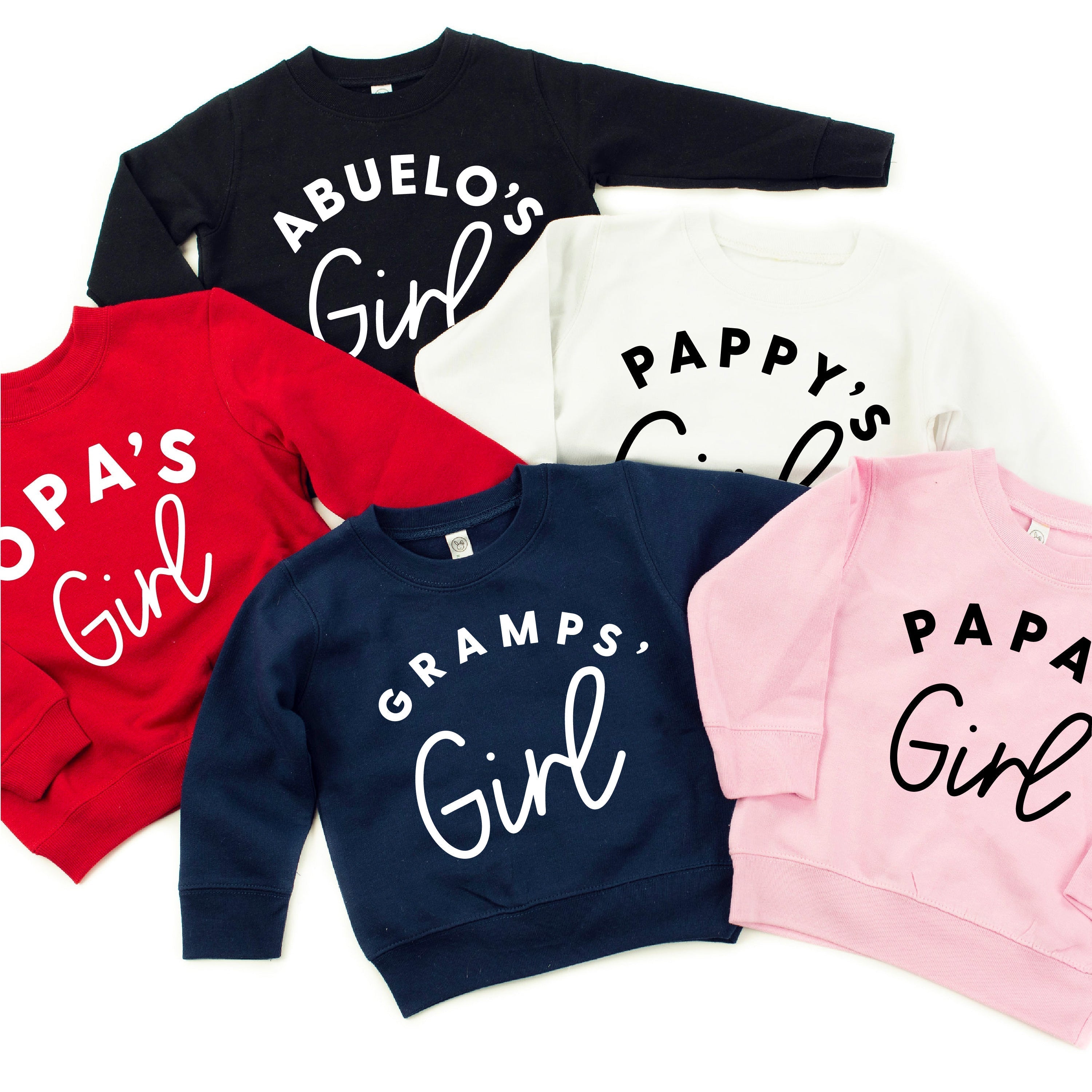 Custom Name&#39;s Girl - (PERSONALIZE IT!) - Child Sweater