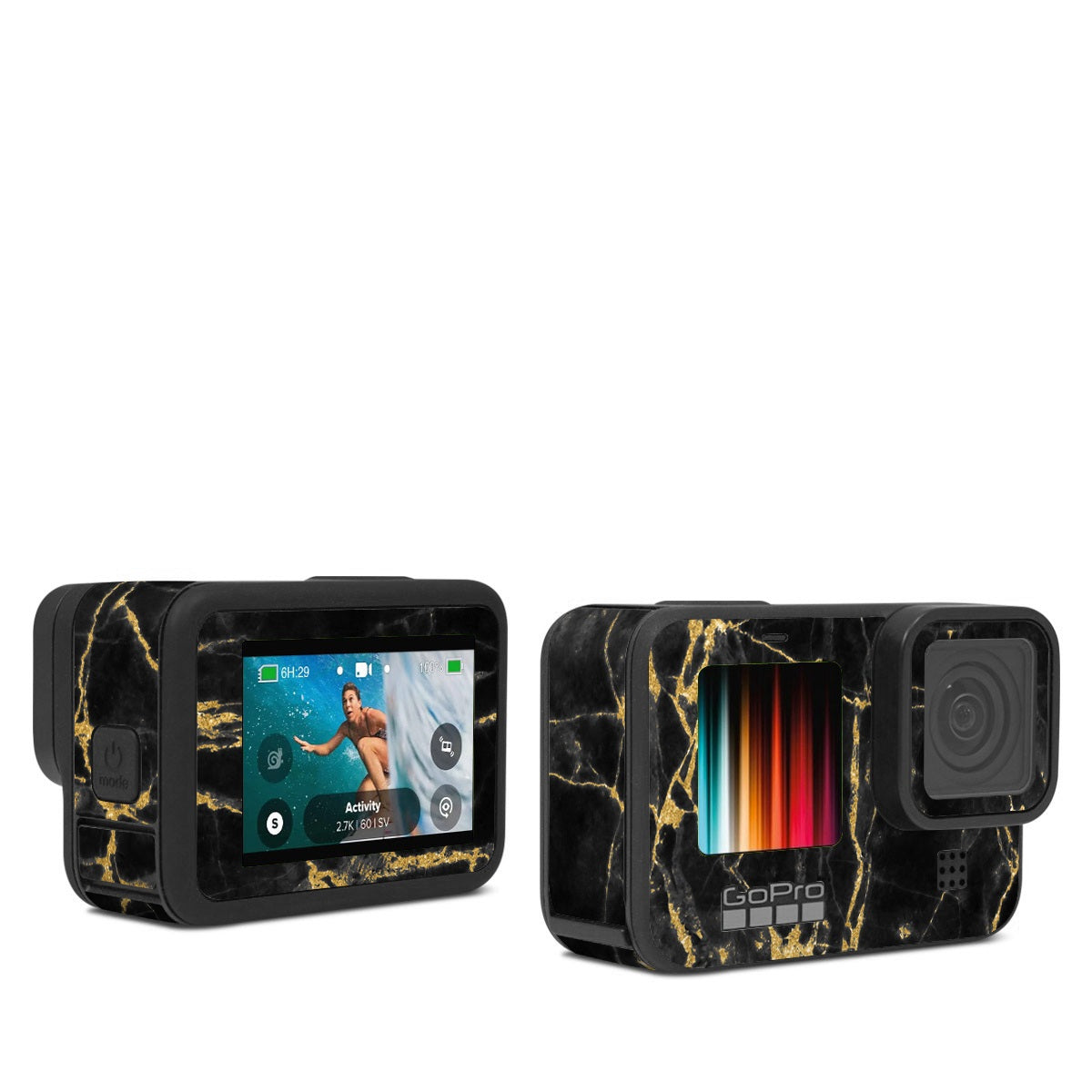 Black Gold Marble - GoPro Hero Black Skin