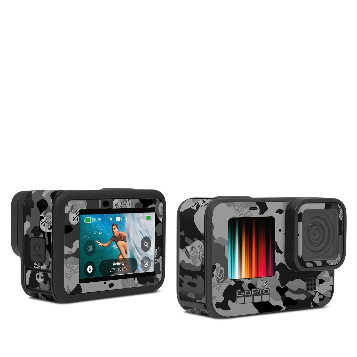 SOFLETE Black Multicam - GoPro Hero Black Skin