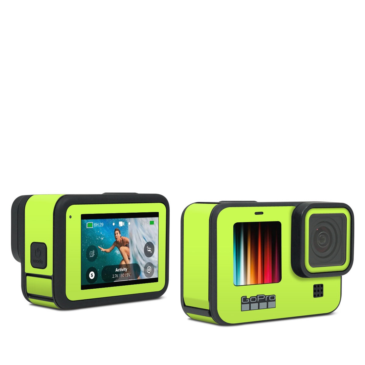 Solid State Lime - GoPro Hero Black Skin