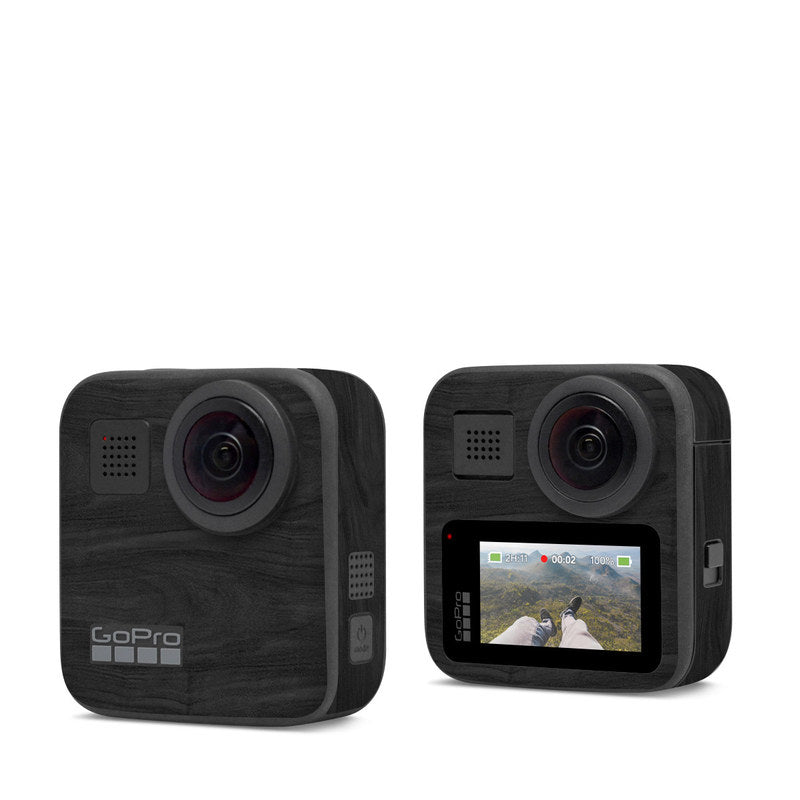Black Woodgrain - GoPro Max Skin