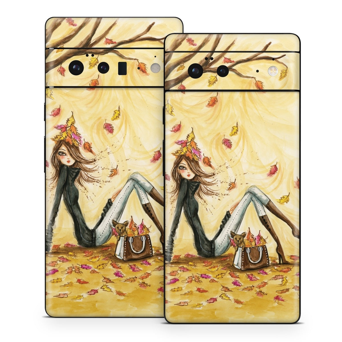 AUTUMN LEAVES - GOOGLE PIXEL 6 SKIN