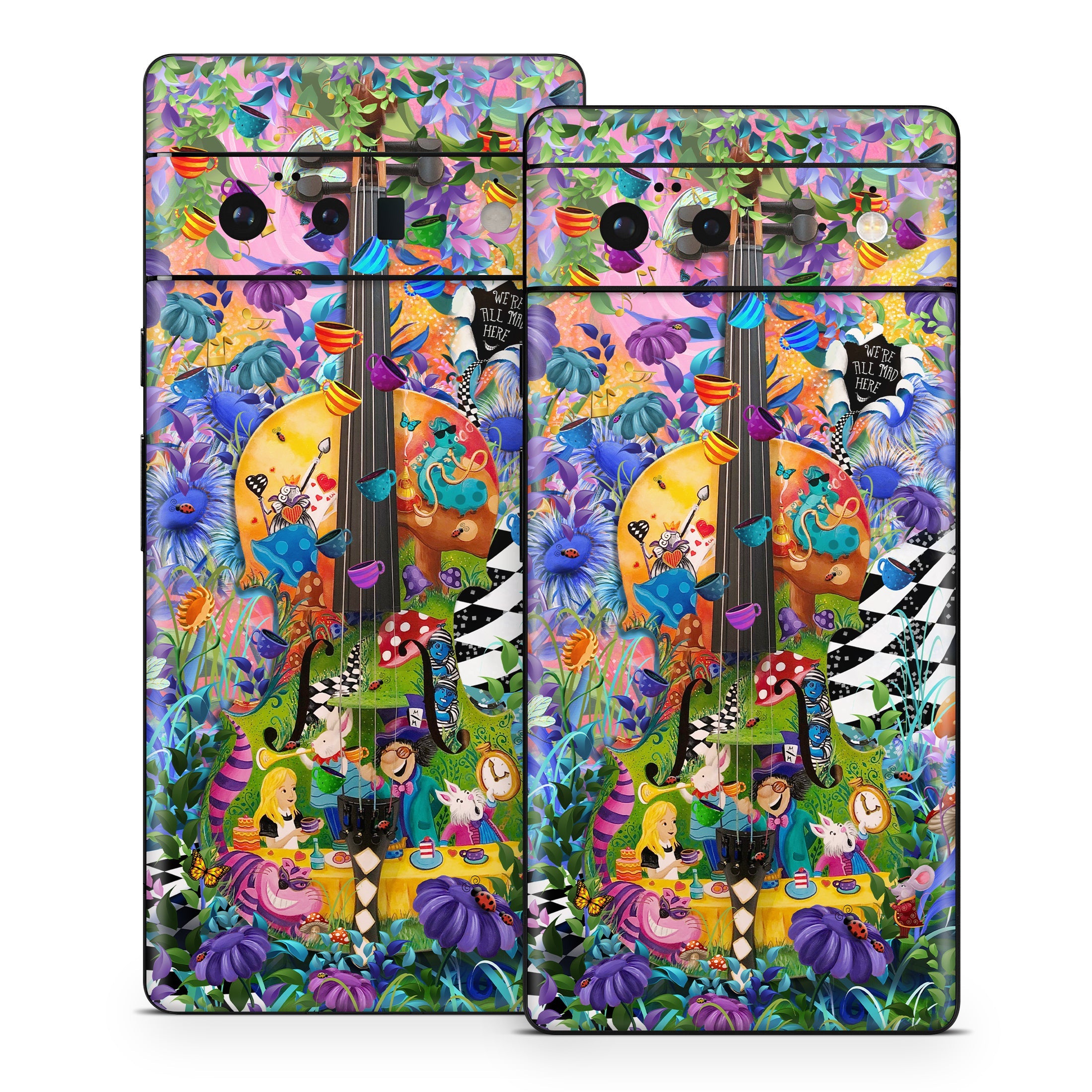 Alice&amp;#39;s Wonderland Tea Party - Google Pixel 6 Skin