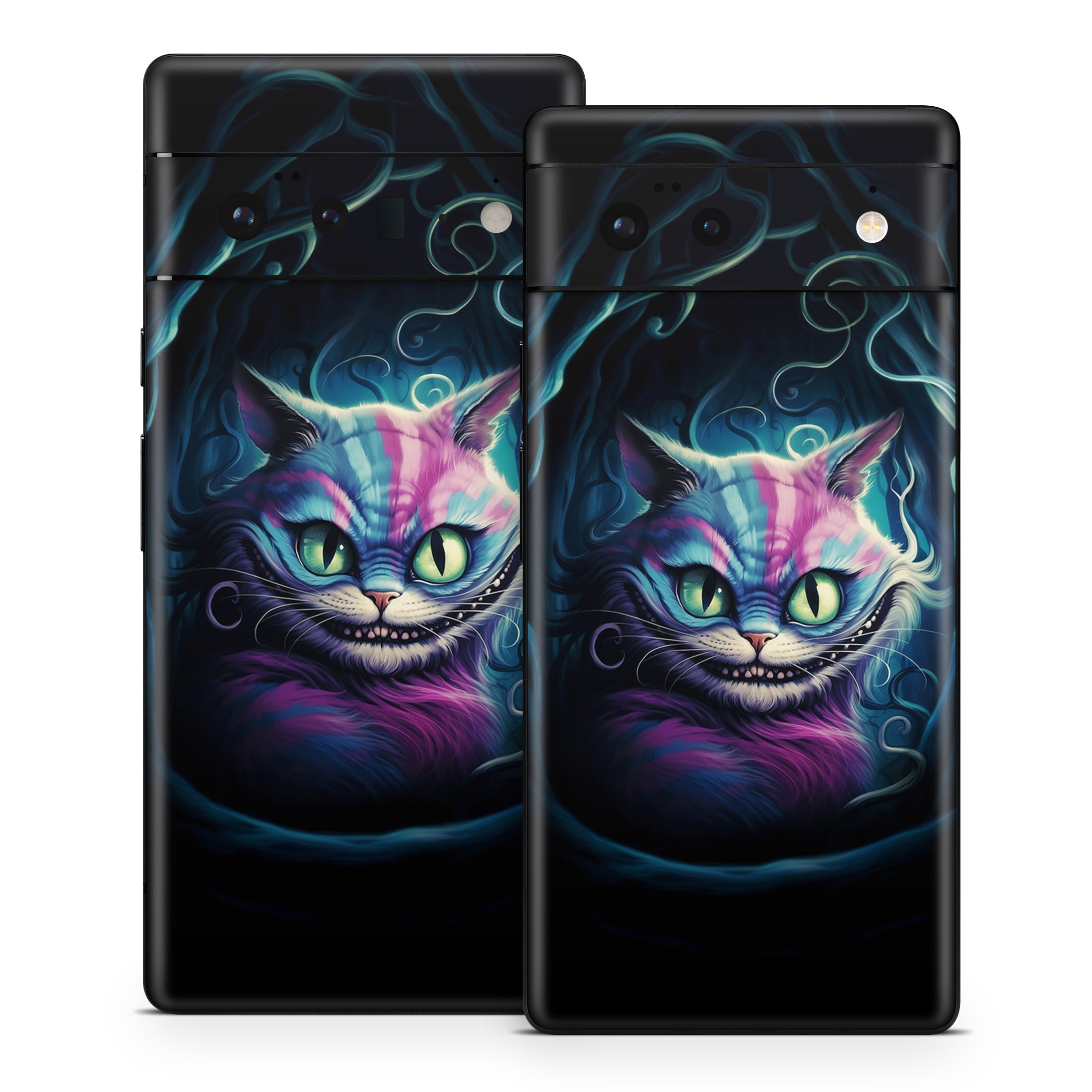 Blue Cheshire Cat - Google Pixel 6 Skin