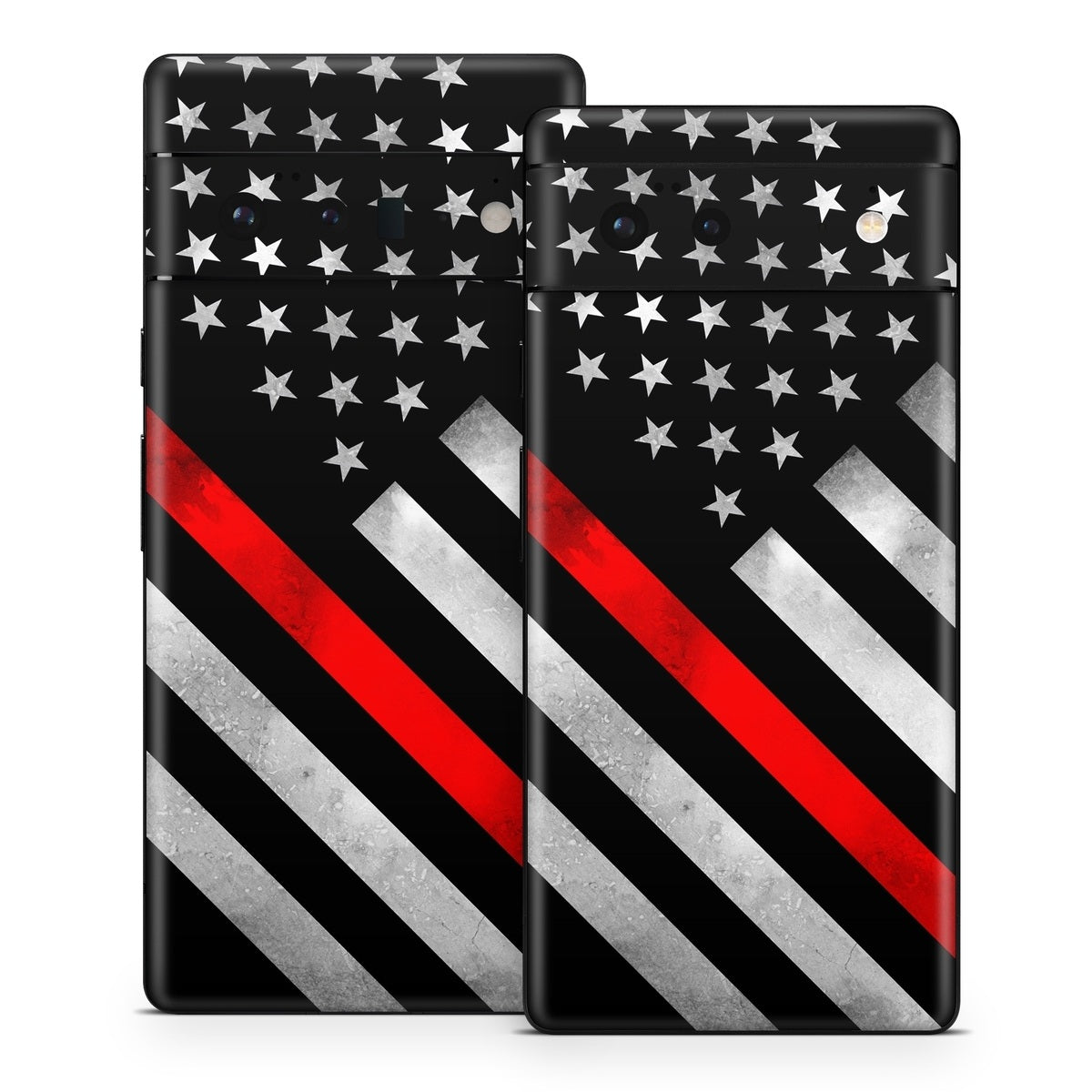 Thin Red Line Hero - Google Pixel 6 Skin