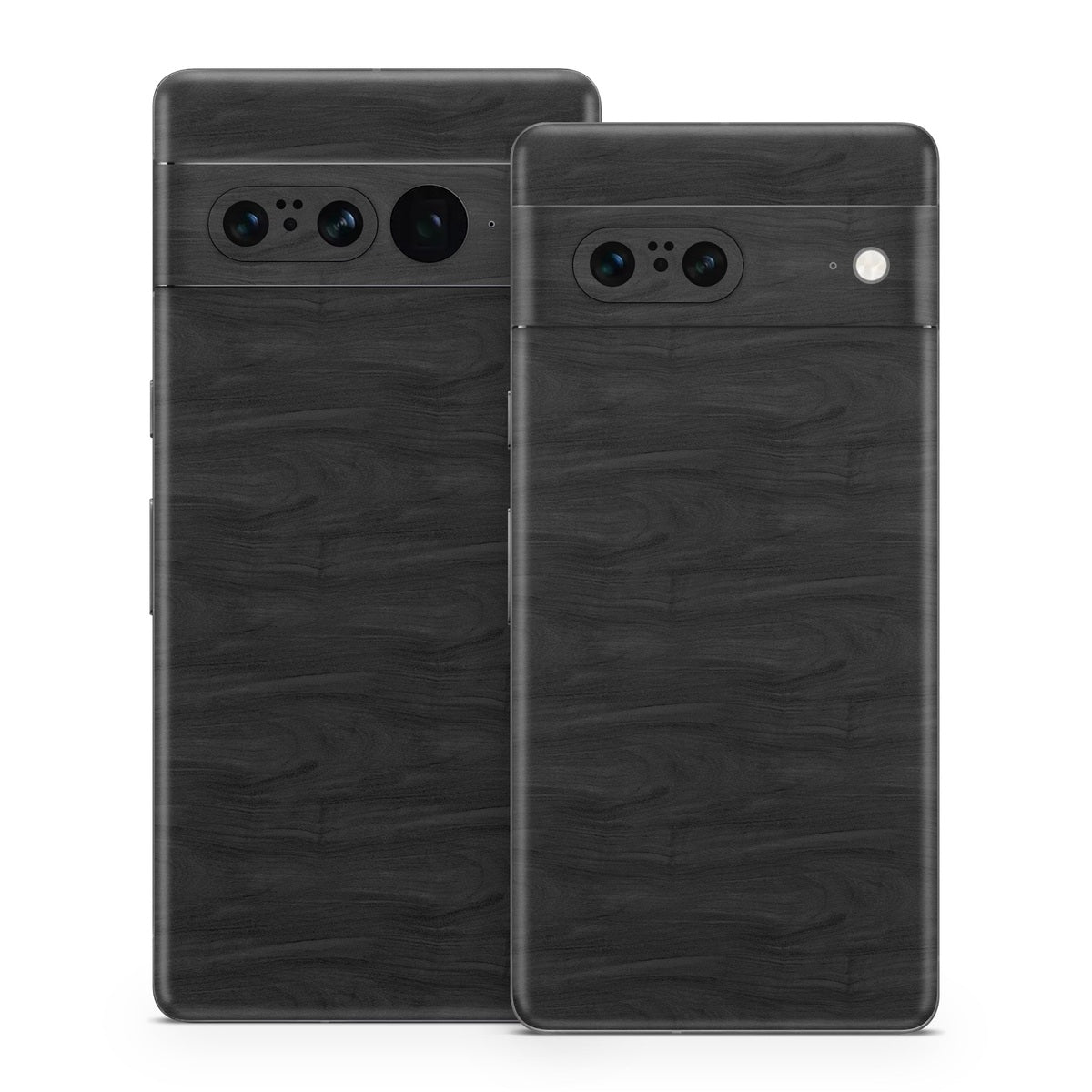 Black Woodgrain - Google Pixel 7 Skin