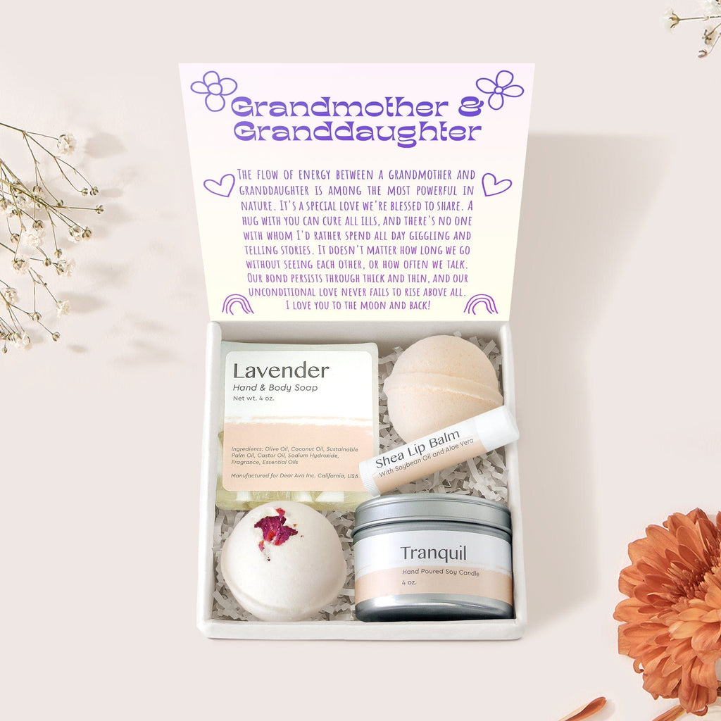 Grandmother & Granddaughter Gift Box Set