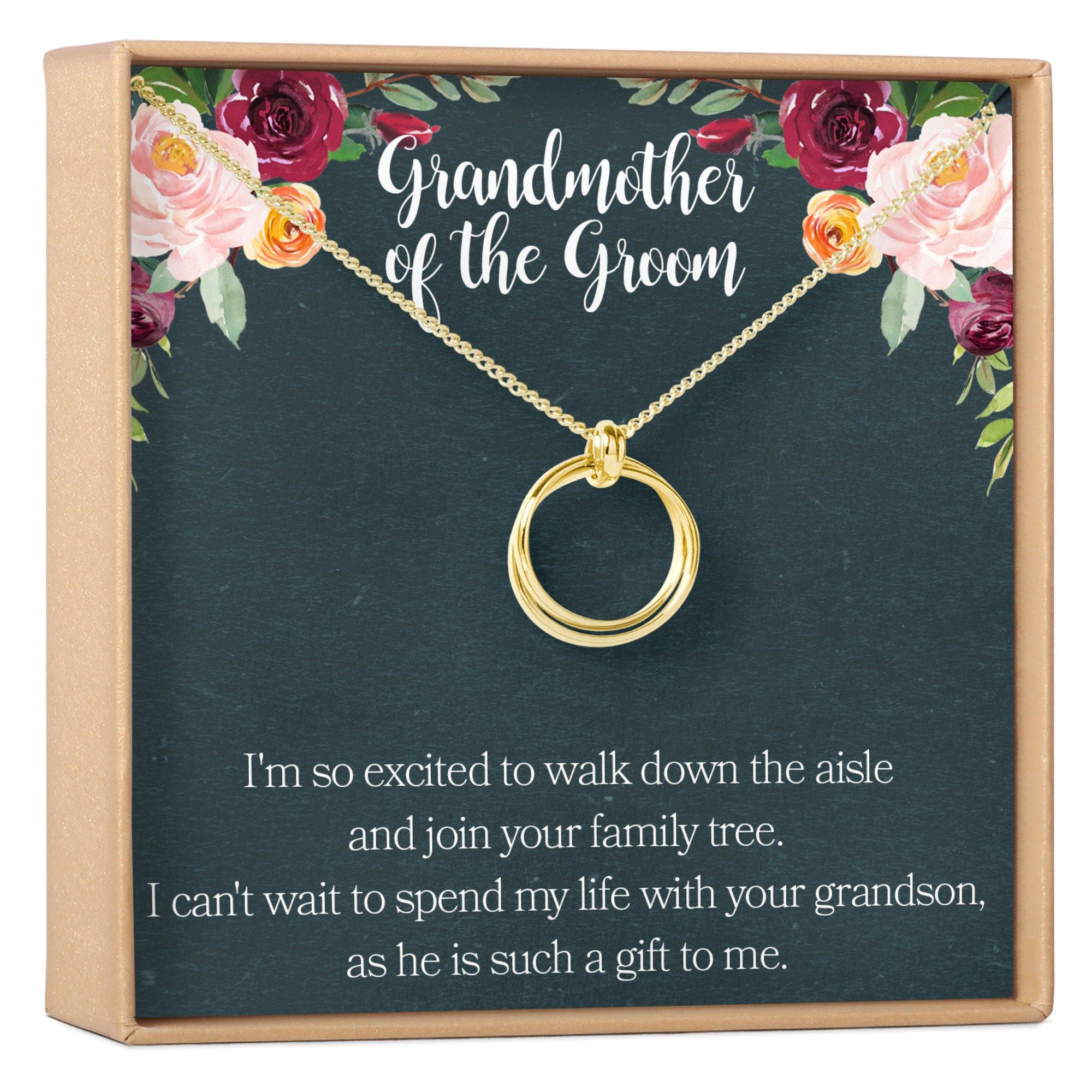 Grandmother of the Groom Necklace