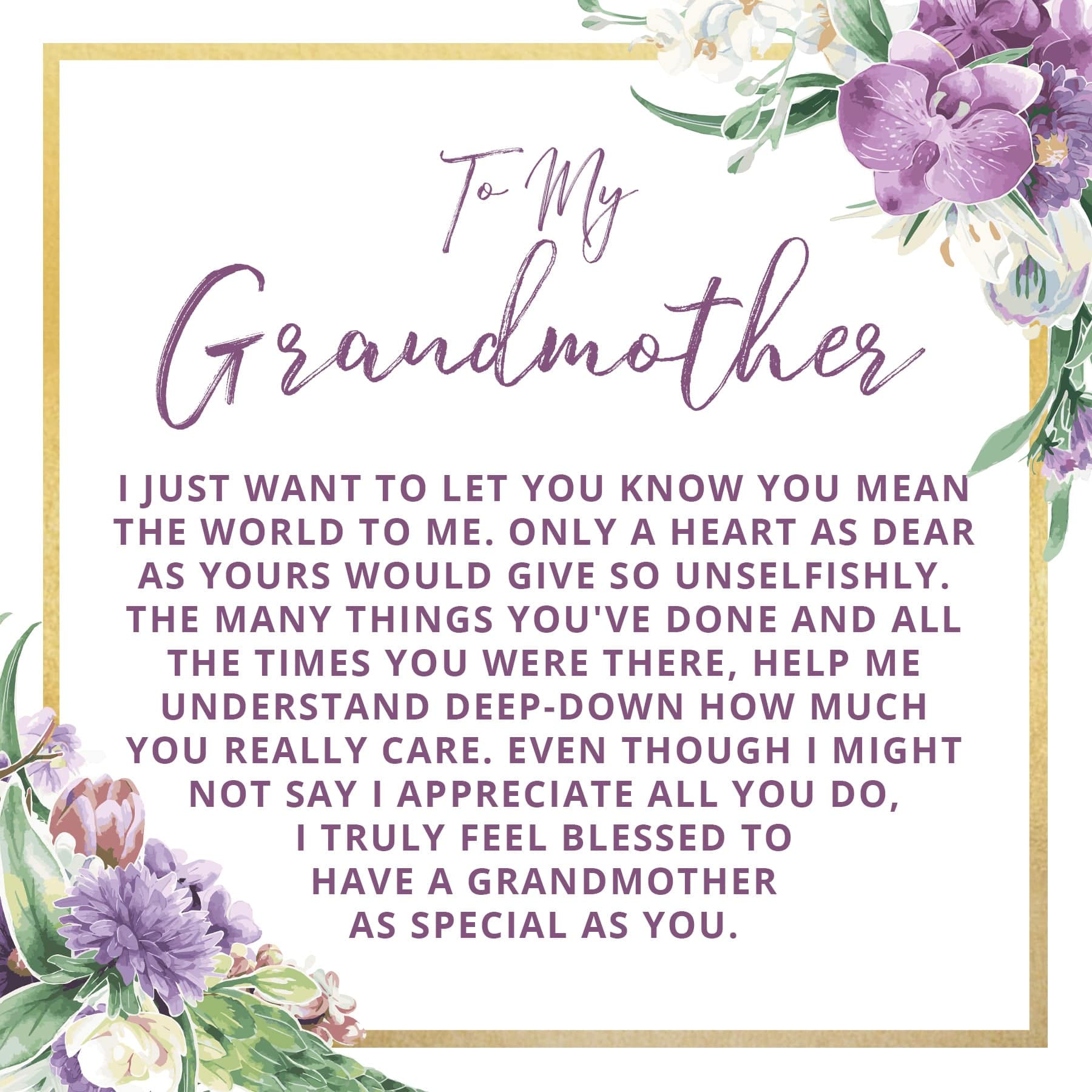 Grandmother Spa Gift Box