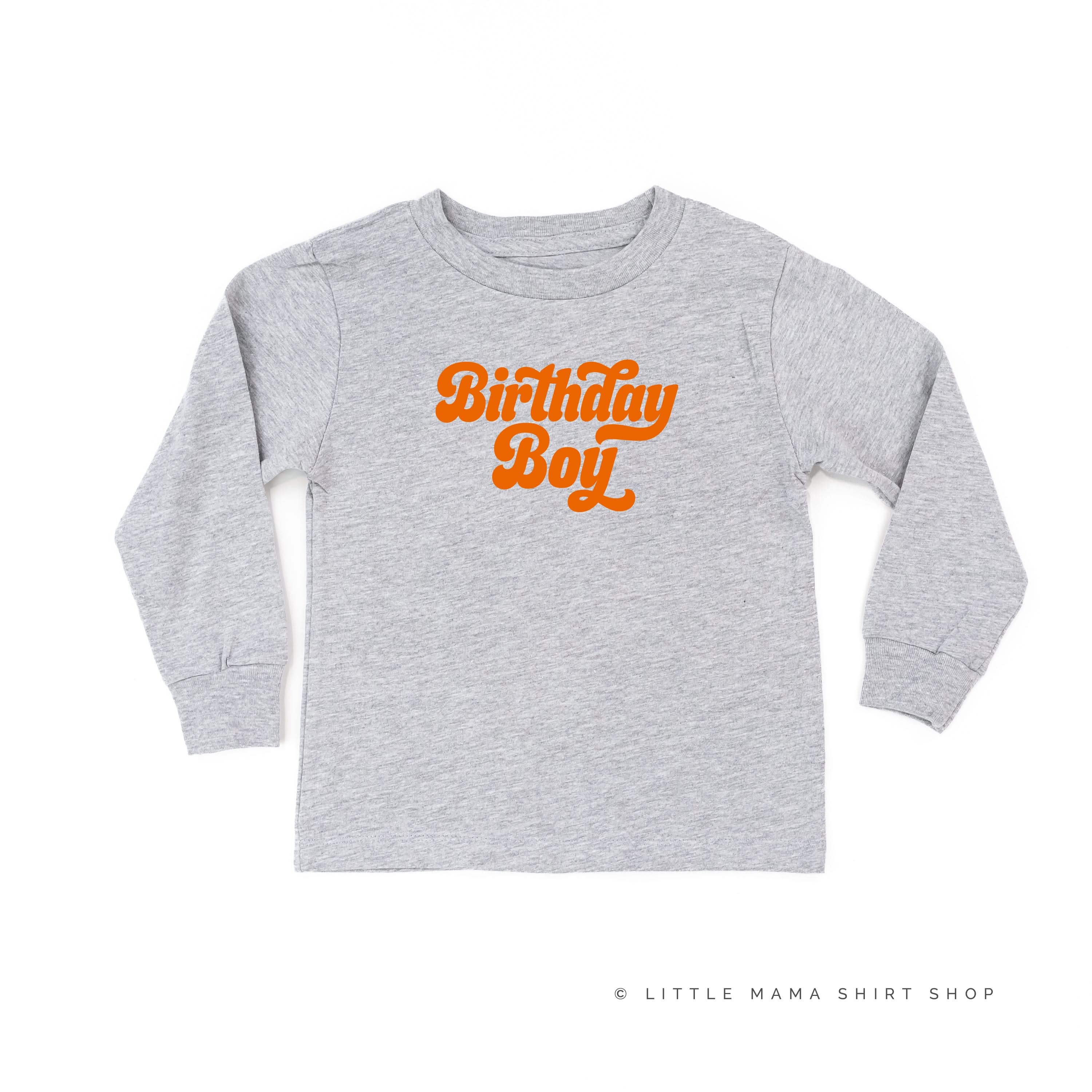 Birthday Boy (Retro) - Child Long Sleeve Tee