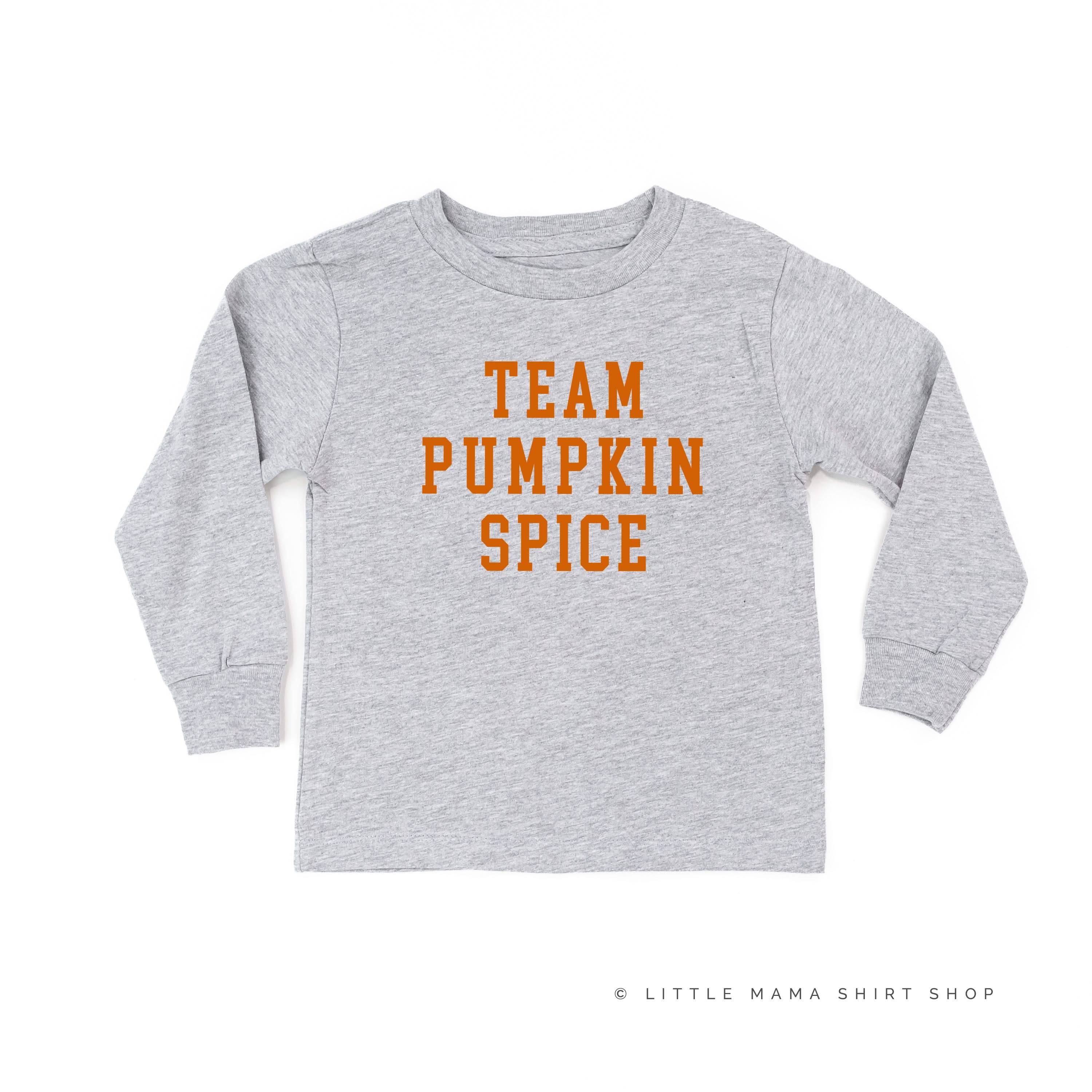 Team Pumpkin Spice - Child Long Sleeve Tee