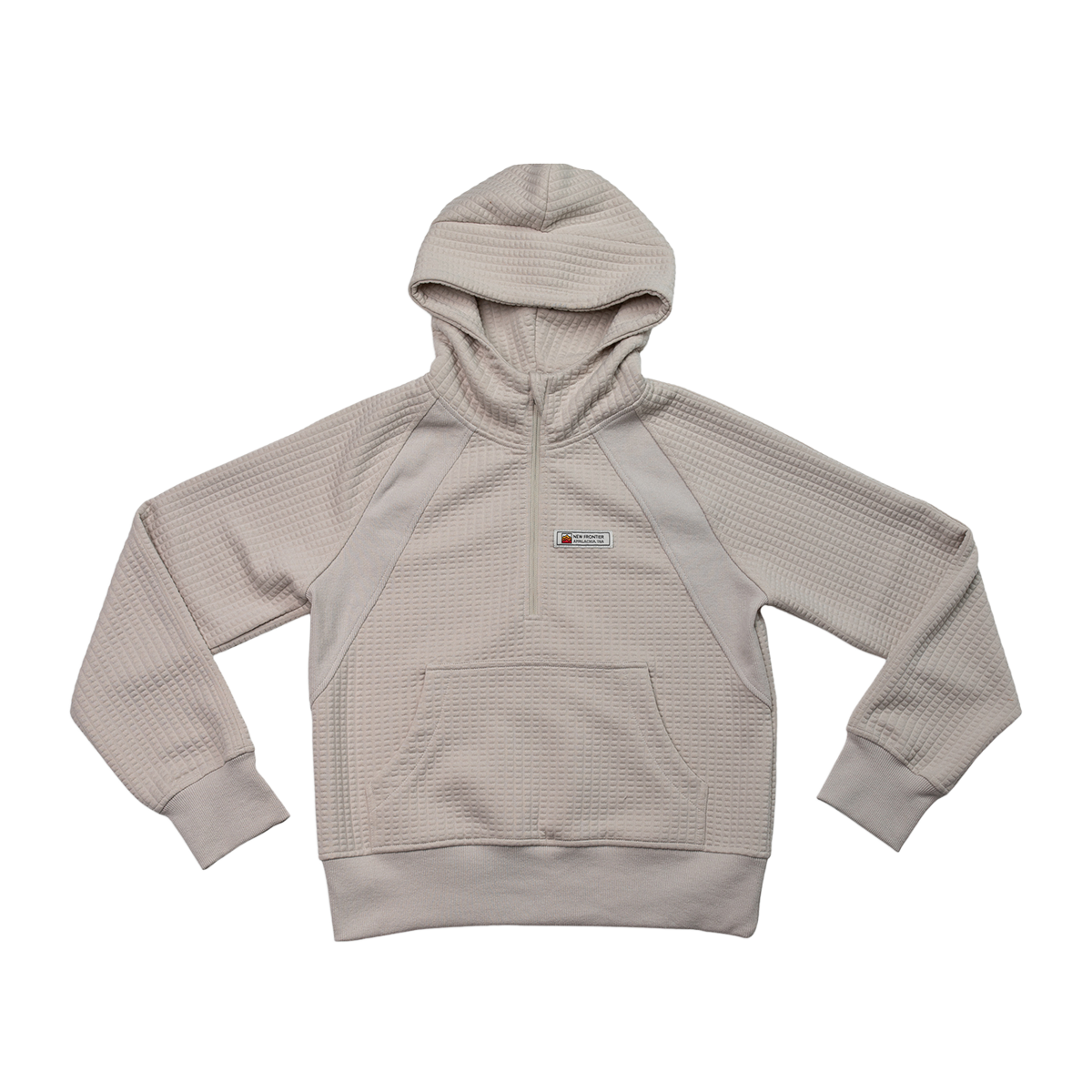 Women&amp;#39;s Waffle Tech Hoodie (Stone)