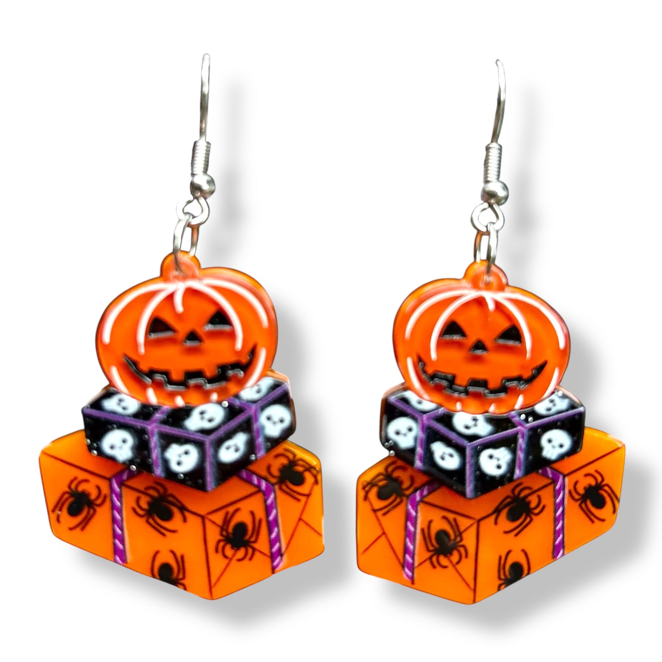 Halloween Happy Mail Earrings by 50&amp;#39;s Vintage Dame x Lipstick &amp;amp; Chrome