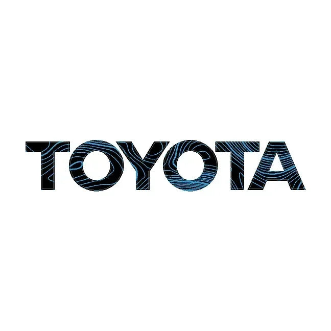 "TOYOTA" Topo Front Grille Emblem Kit - 2024+ Land Cruiser / 07-14 FJ Cruiser