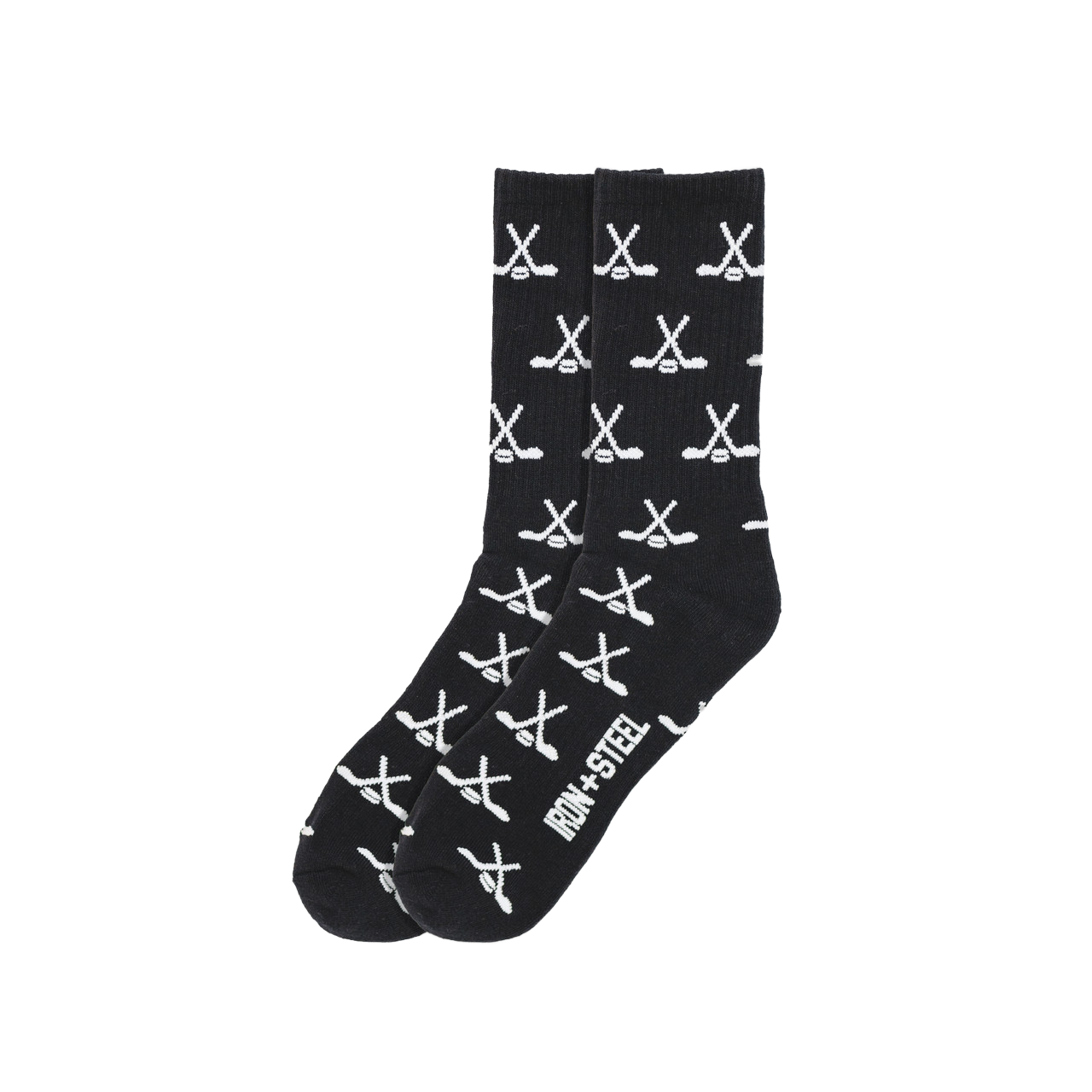 Hockey Sticks Crew Socks