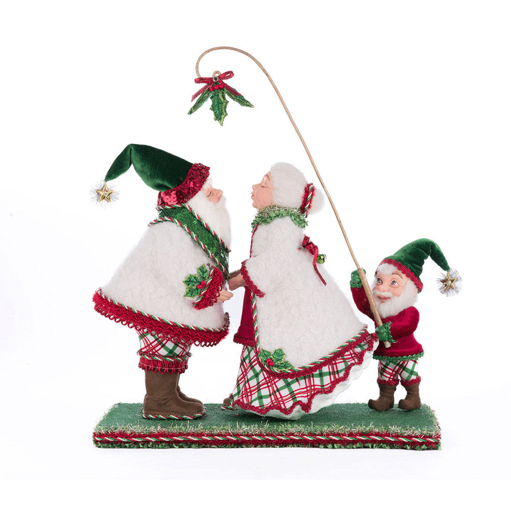 Holly Woods Mr. And Mrs. Claus Under The Mistletoe by Katherine&amp;#39;s Collection