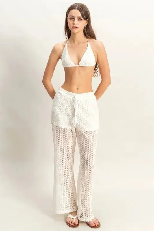 Trendsi Crochet Set Women&amp;#39;s Loungewear Two Piece Soft &amp;amp; Comfy