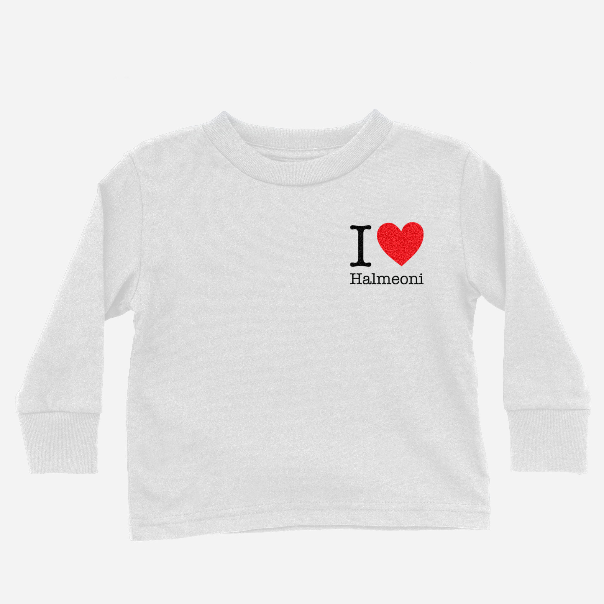 I Heart Grandma/ Halmeoni Korean Long Sleeve Shirt (Toddler)
