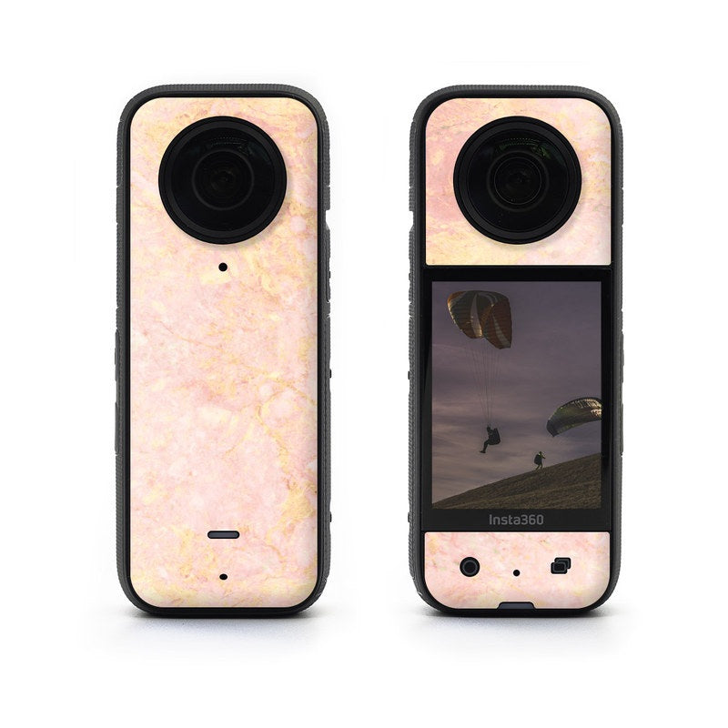 Rose Gold Marble - Insta360 X3 Skin