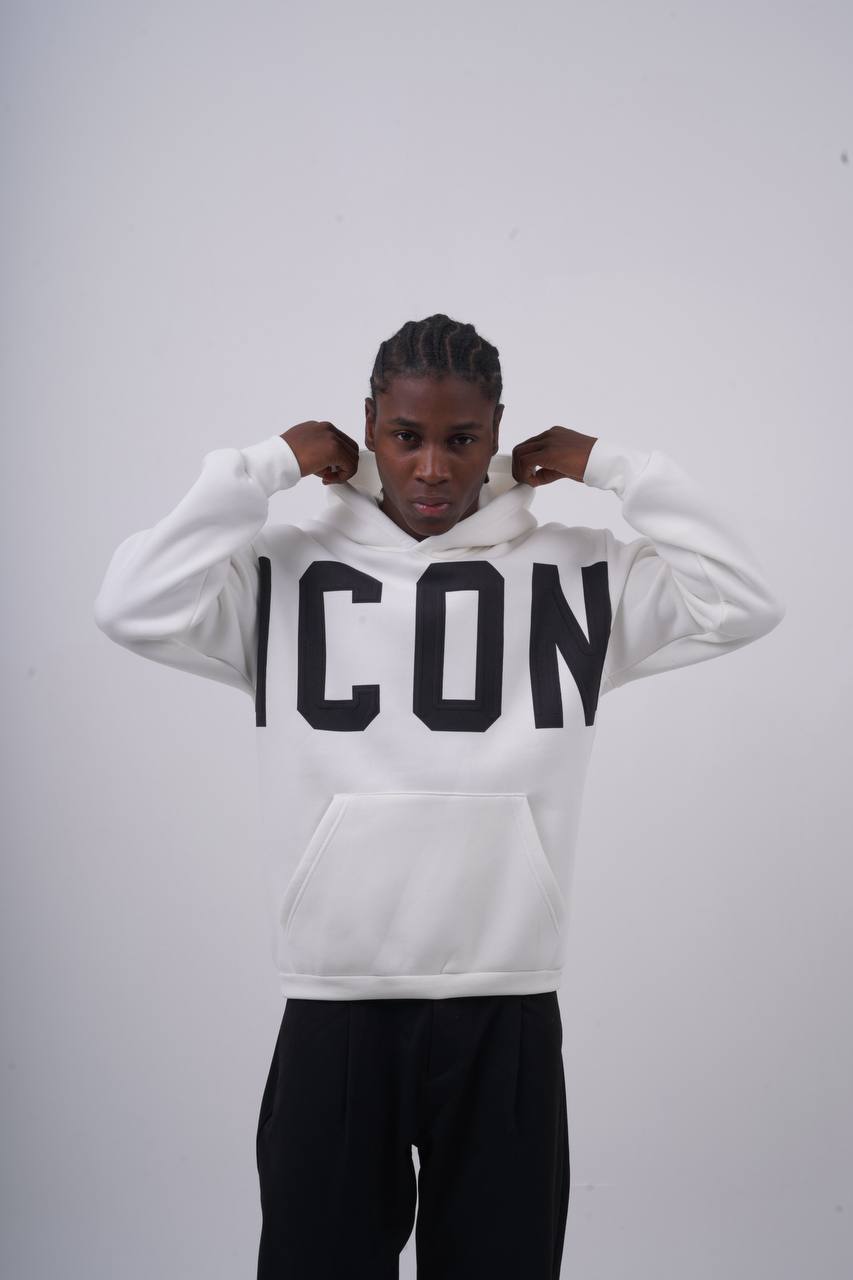 Unisex Oversize &amp;quot;ICON&amp;quot; Graphic Hoodie