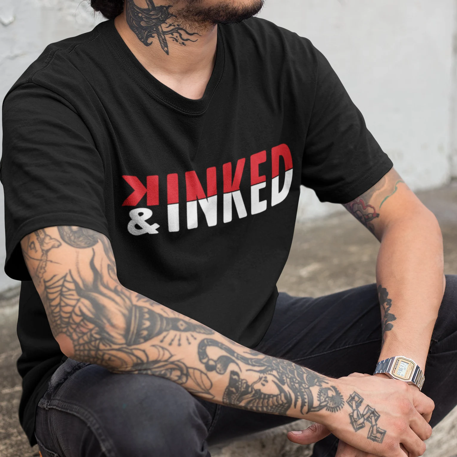 Kinked &amp;amp; Inked T-Shirt Unisex Heavy Cotton Tee Shirt