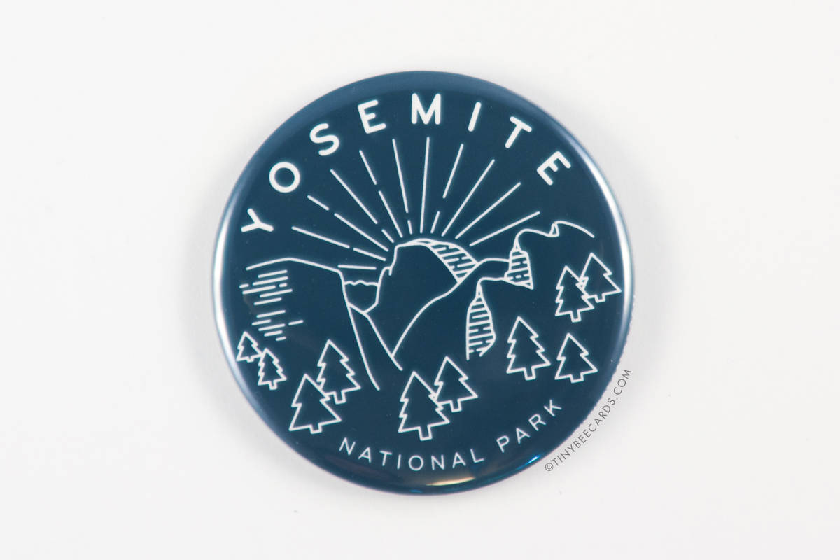 Yosemite National Park Magnet or Pin