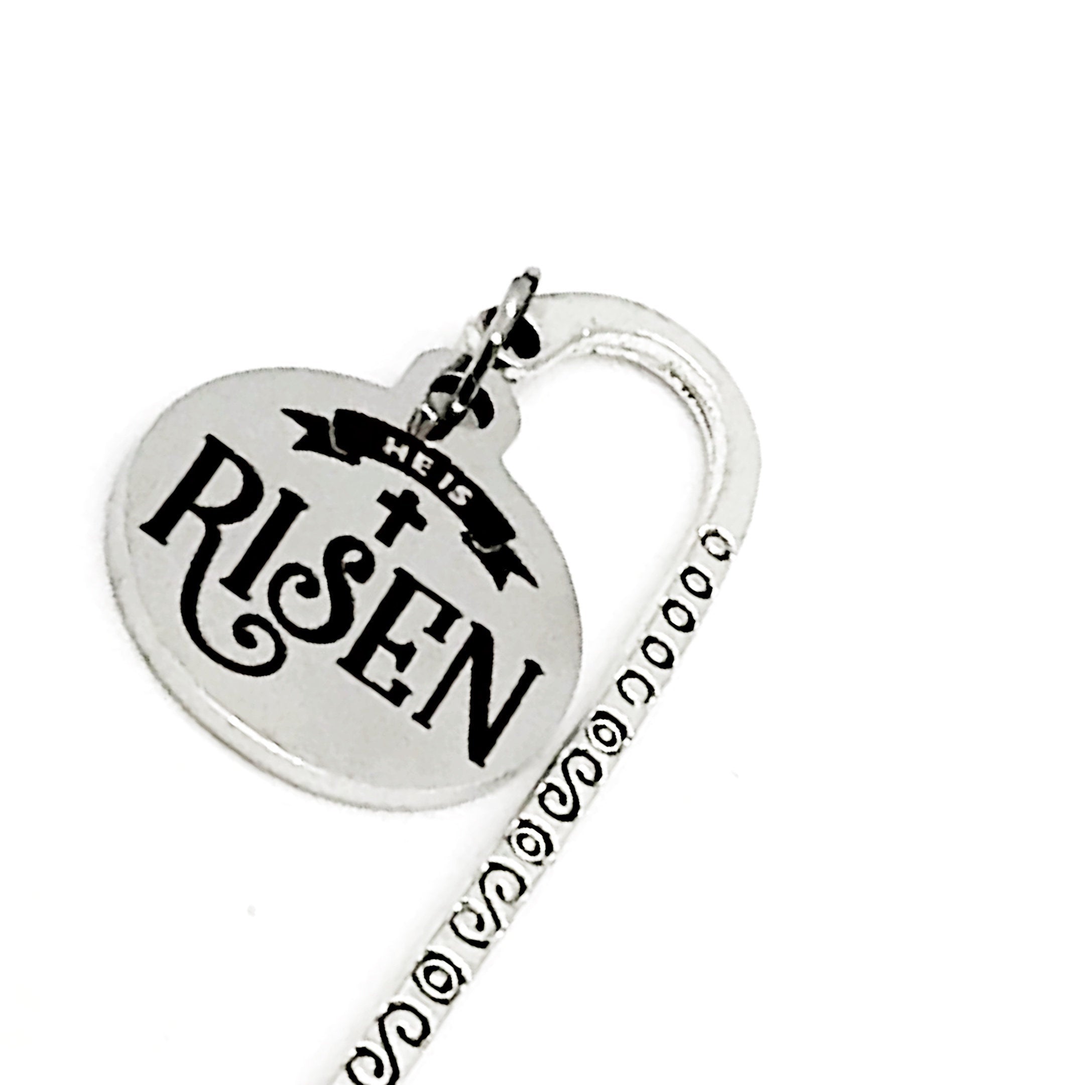 Christian Bookmark, He Is Risen Bookmark, Bible Bookmark, Easter Gifts, Easter Basket Ideas, Faith Gifts, Christian Gifts, Resurrection Gift