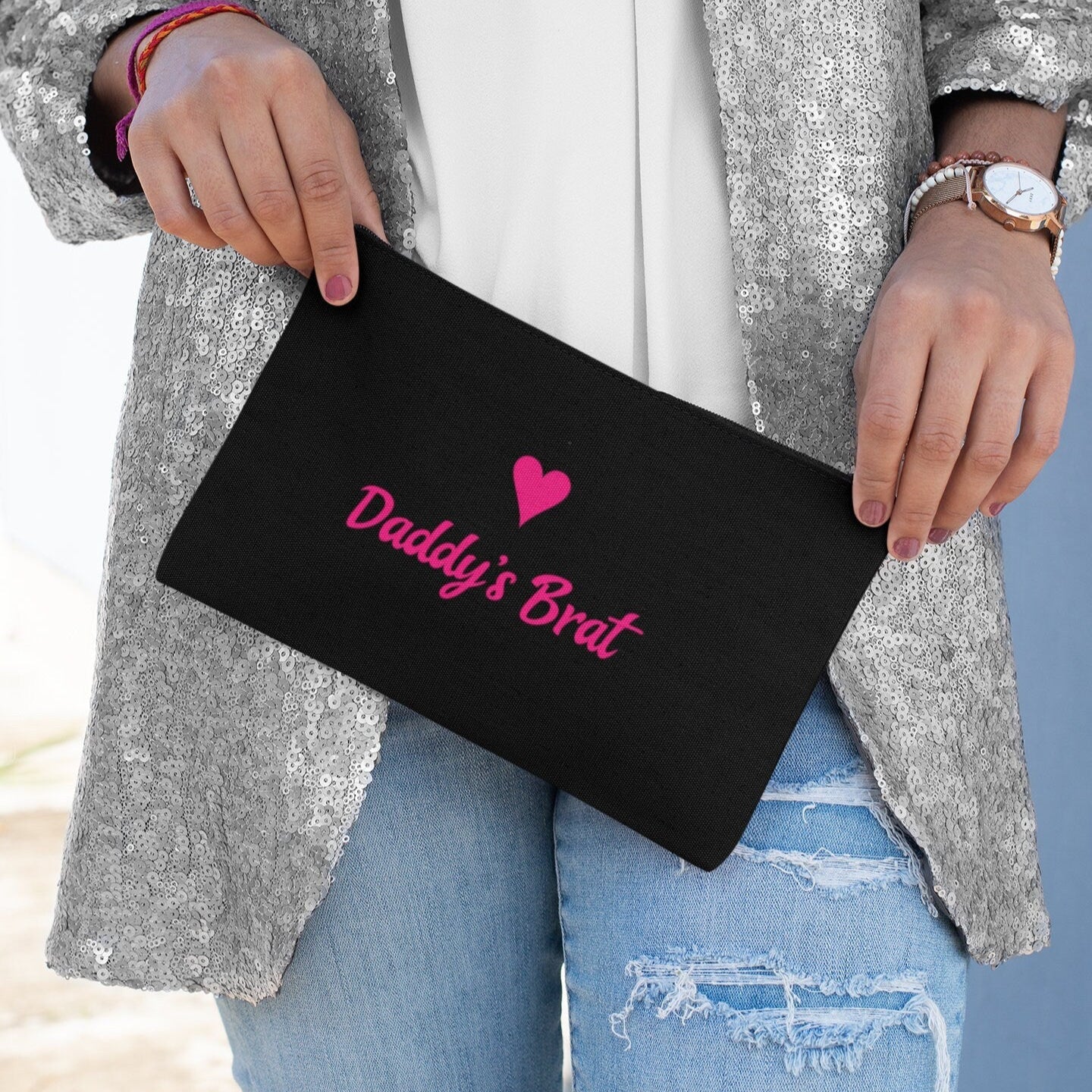 Daddy&amp;#39;s Brat Accessory / Makeup Pouch