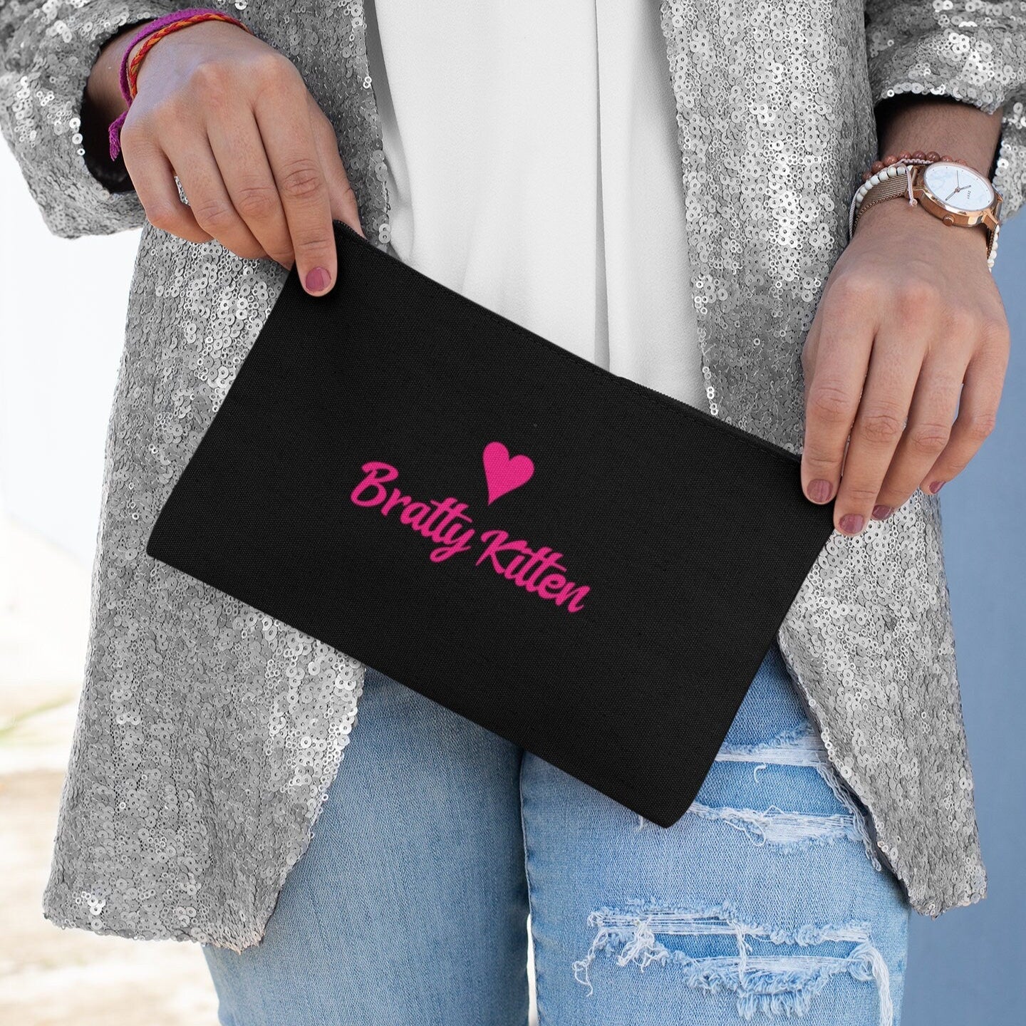 Daddy&amp;#39;s Kitten Accessory Pouch