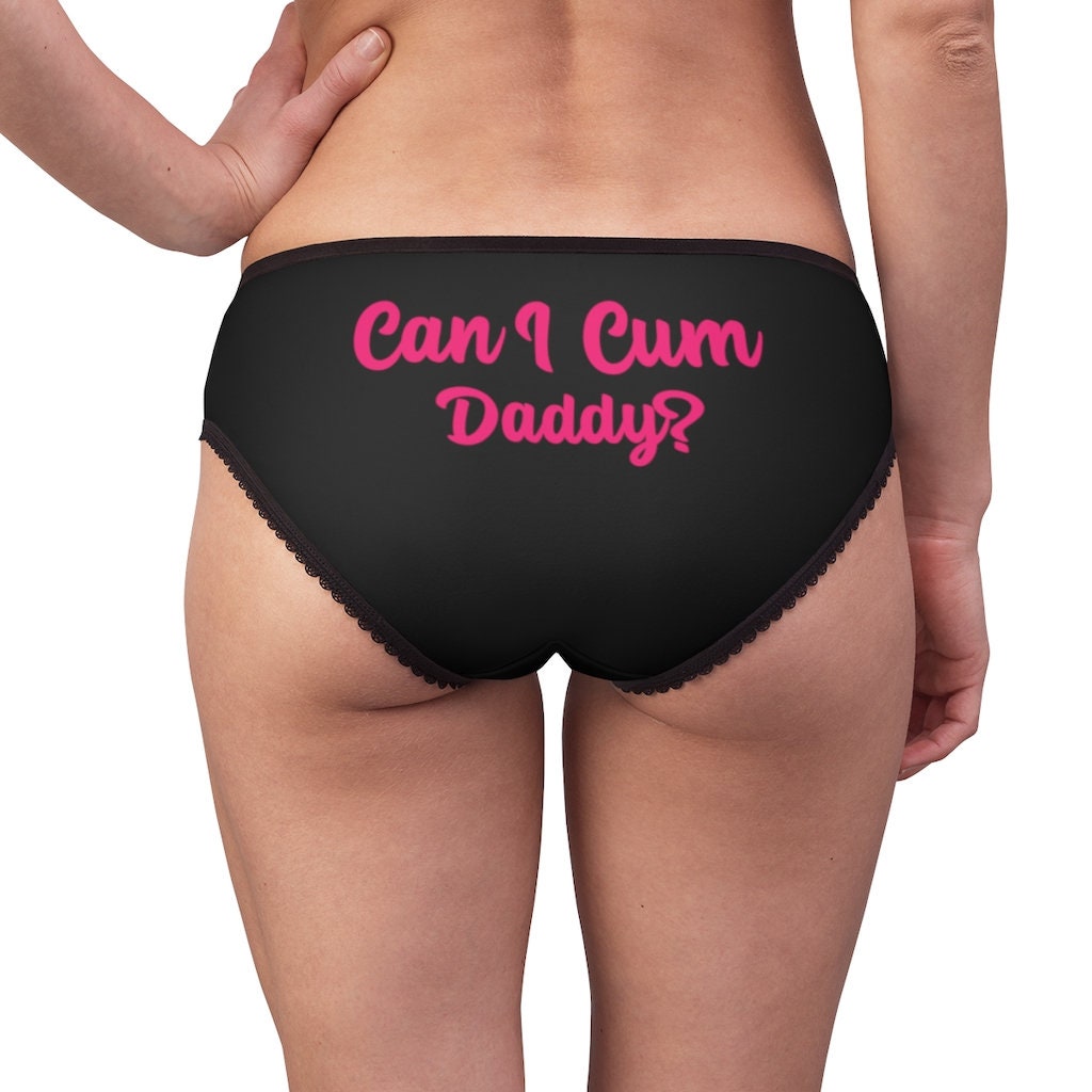 Can I Cum Daddy? Women&amp;#39;s Underwear Briefs