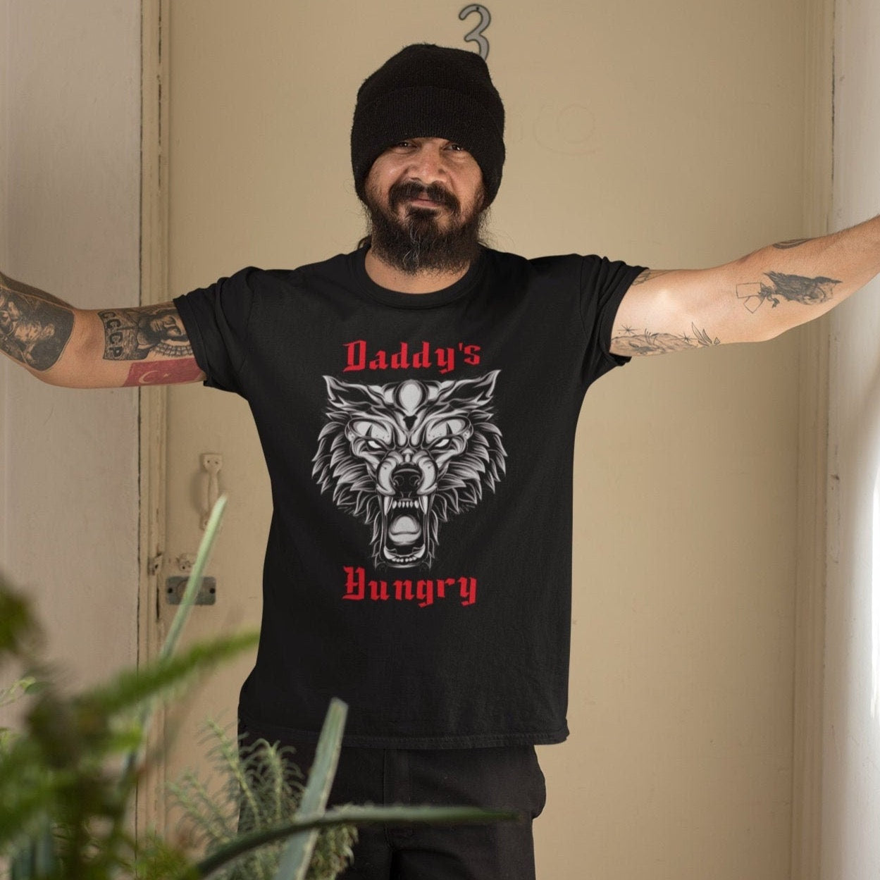 Daddy&amp;#39;s Hungry Short-Sleeve Unisex BDSM T-Shirt