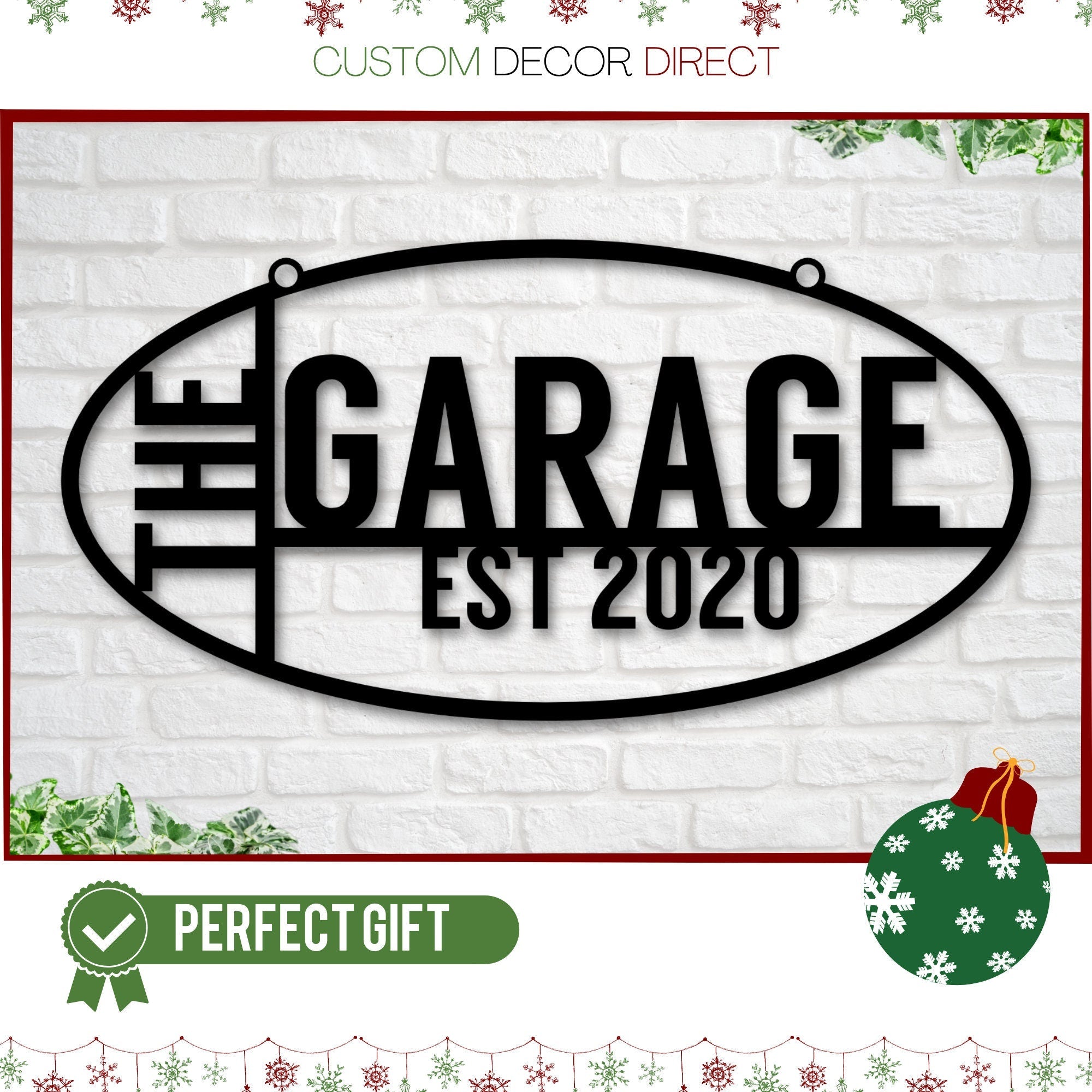 Black Friday Sale, Personalized Gift For Him, Husband Gift, Custom Garage Sign, Metal Shop Sign, Metal Workshop Sign, Metal Sign, Bestseller