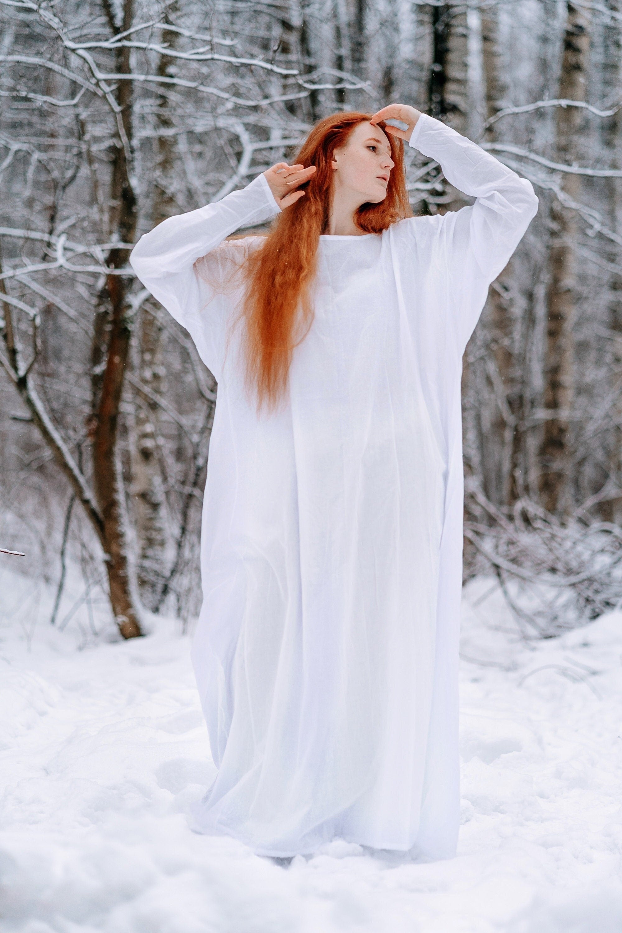 Medieval viking cotton underdress &amp;quot;Freya&amp;quot;