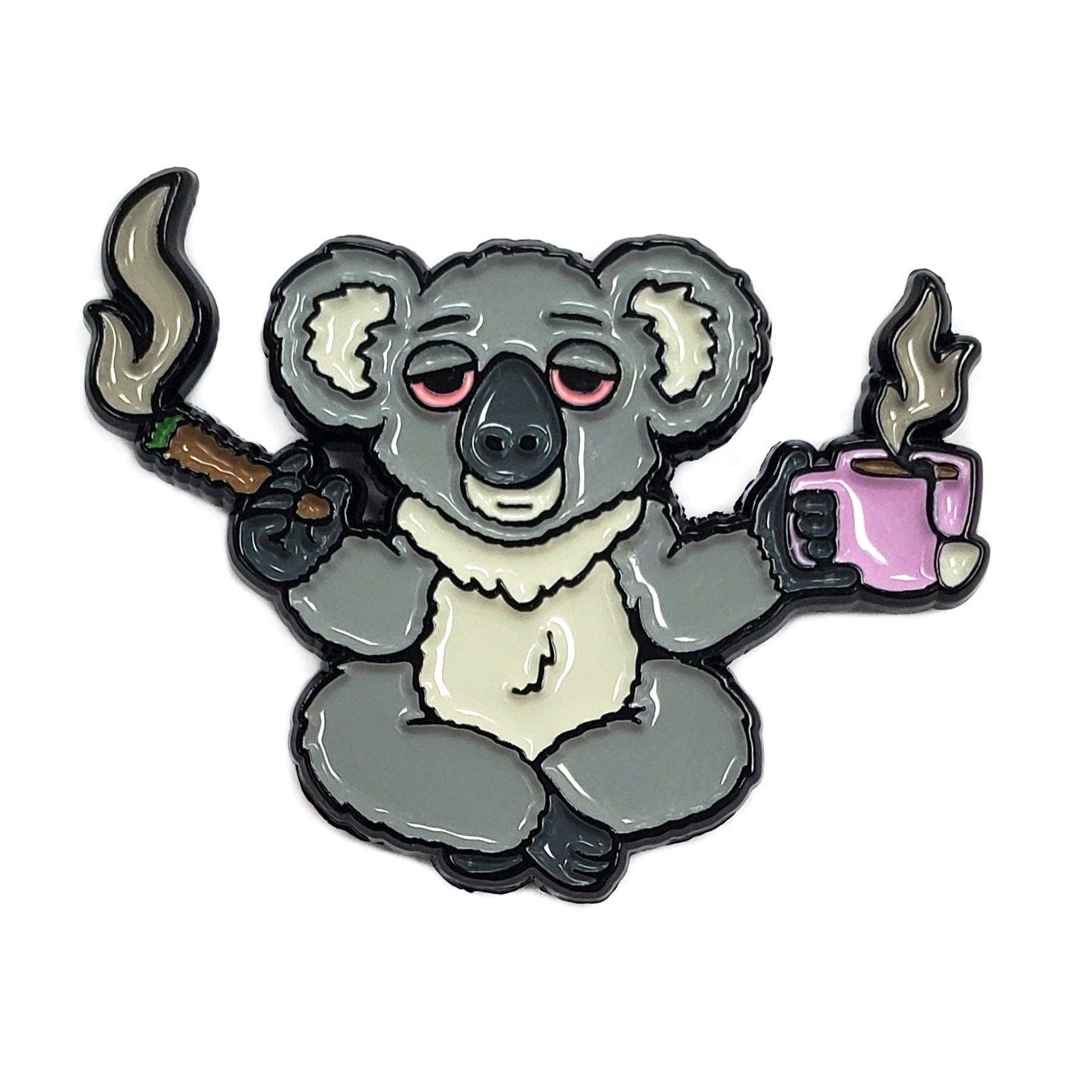 High Koala Tea Pin