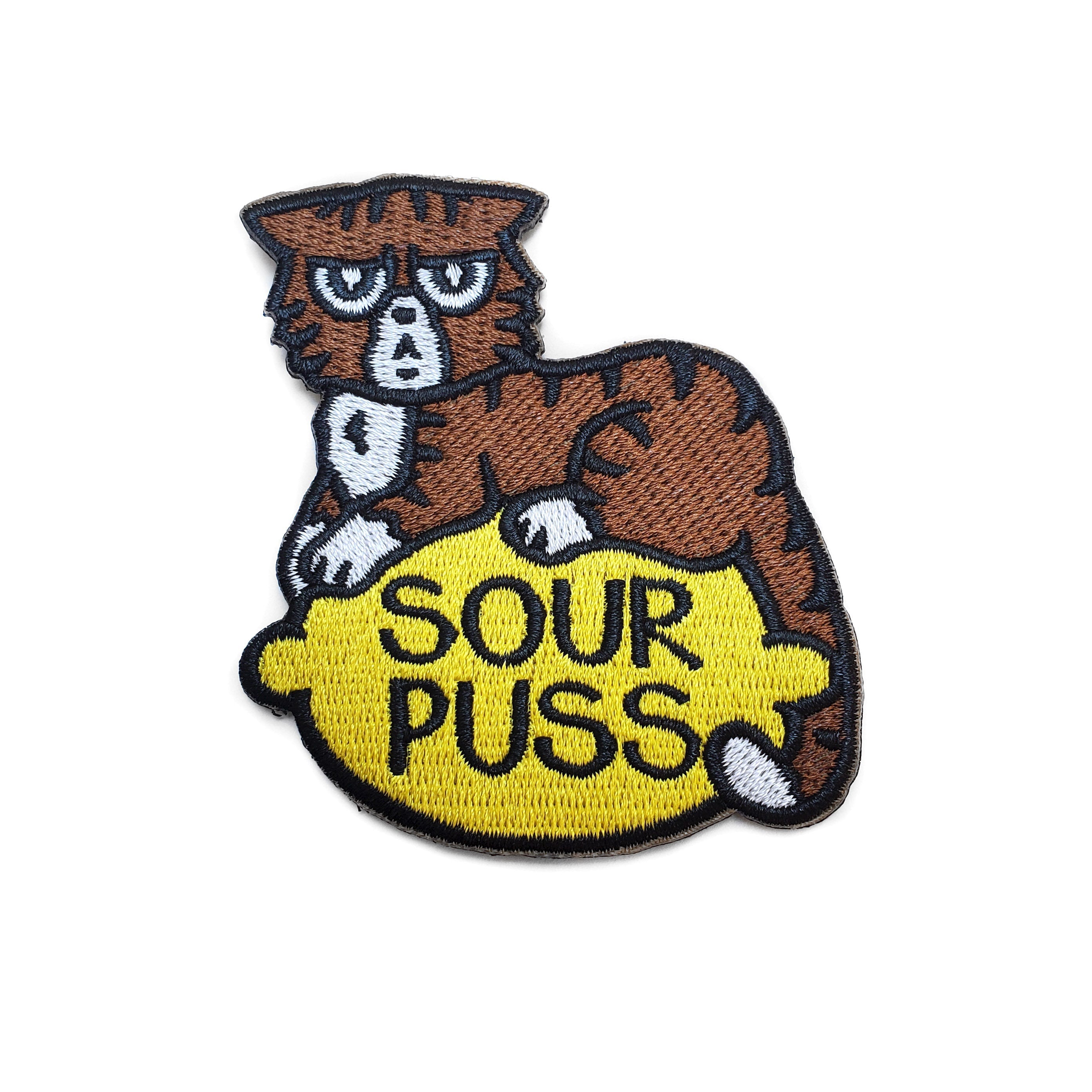 Sourpuss Cat Patch