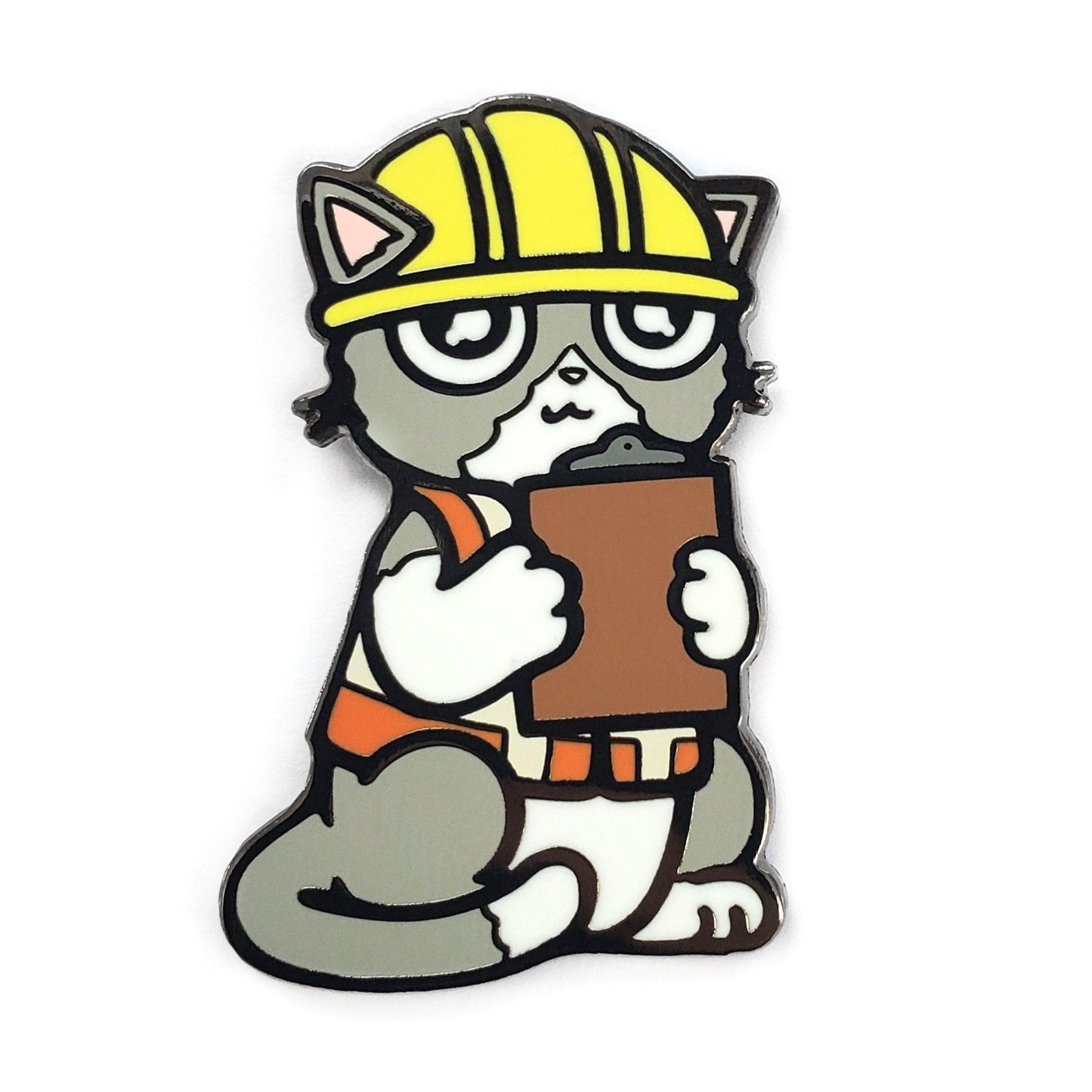 Construction Cat Golf Ball Marker