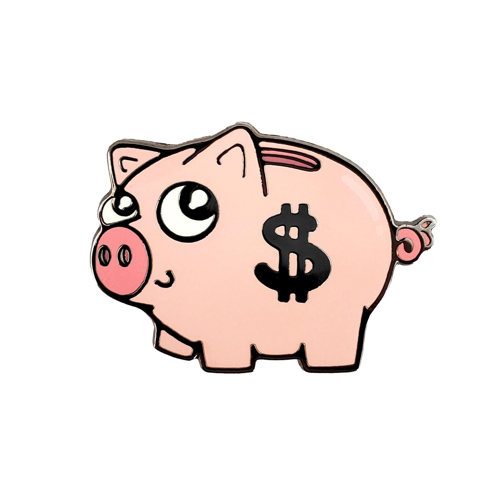 Piggy Bank Pin