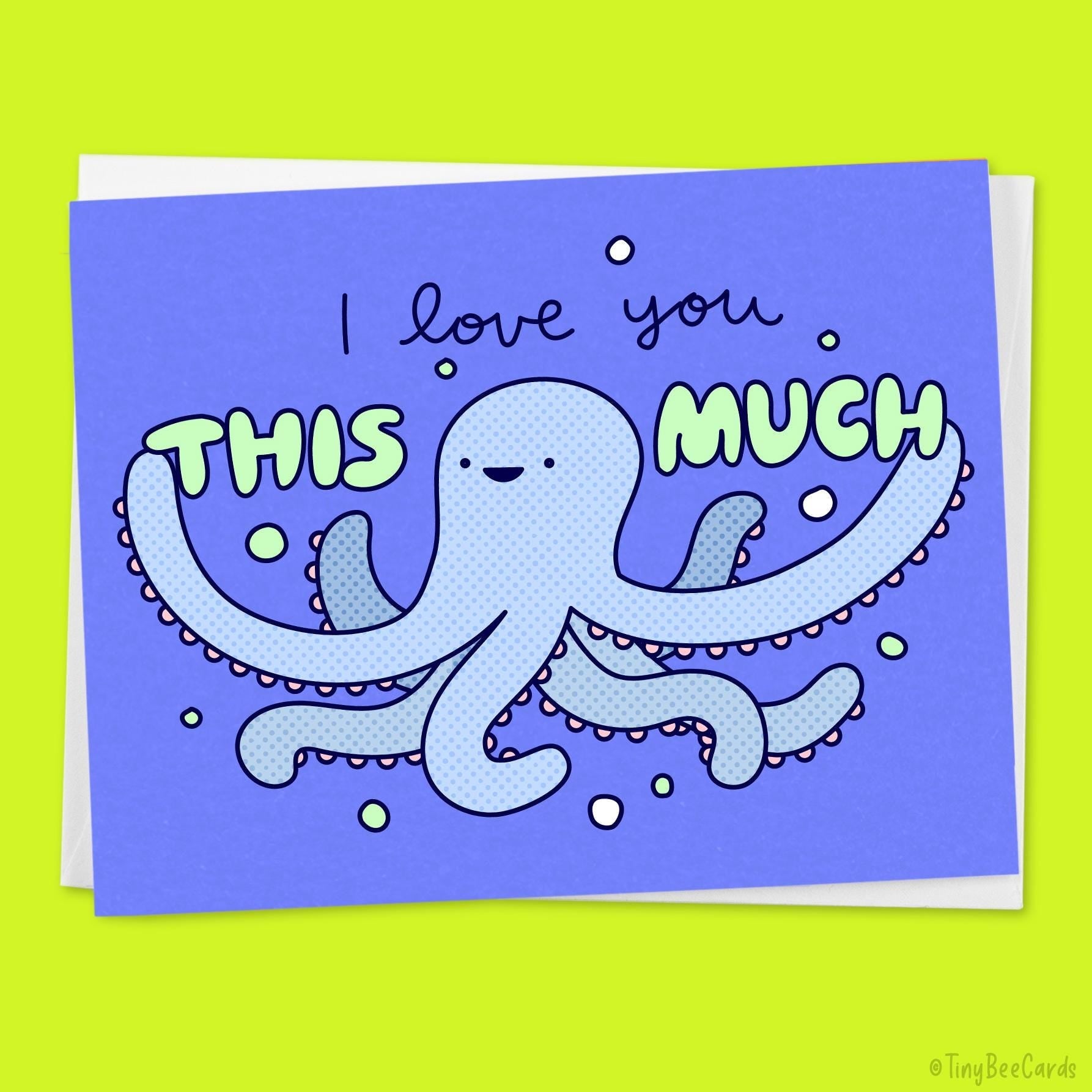 Octopus Card &amp;quot;I Love You THIS MUCH&amp;quot;