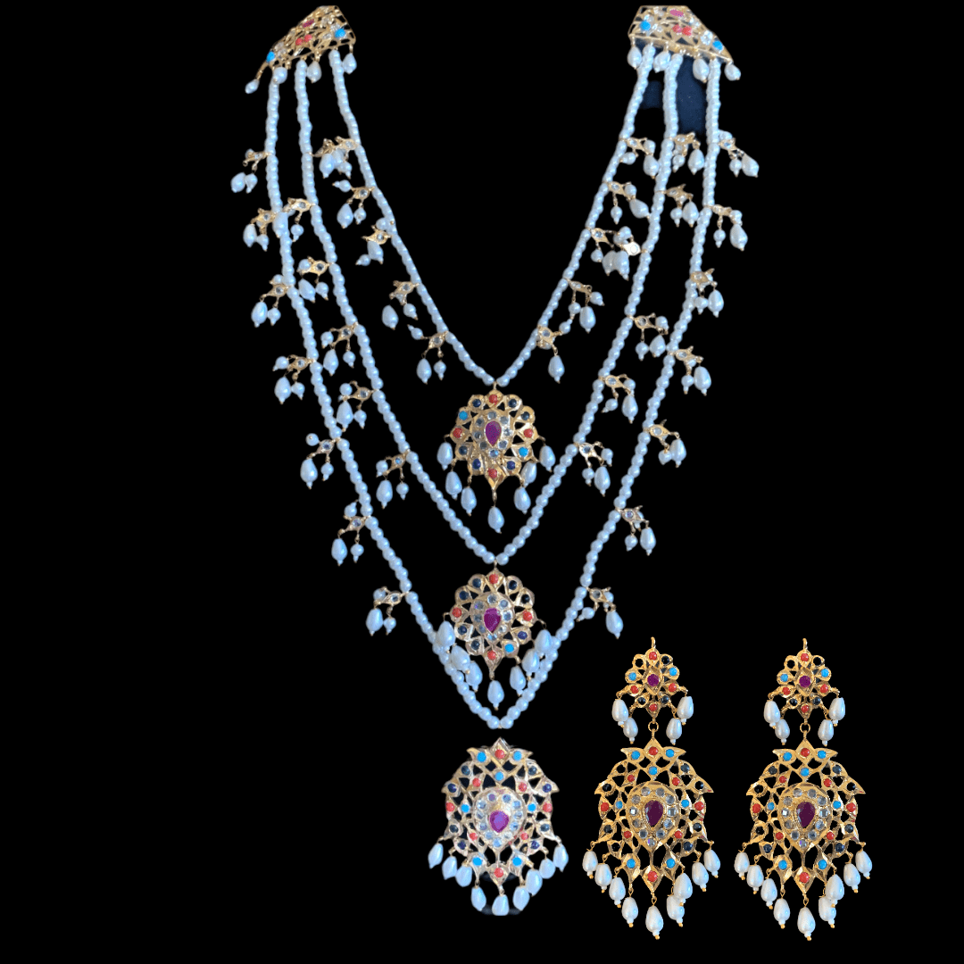 SAT21 Erika navratan three layer set ( READY TO SHIP )