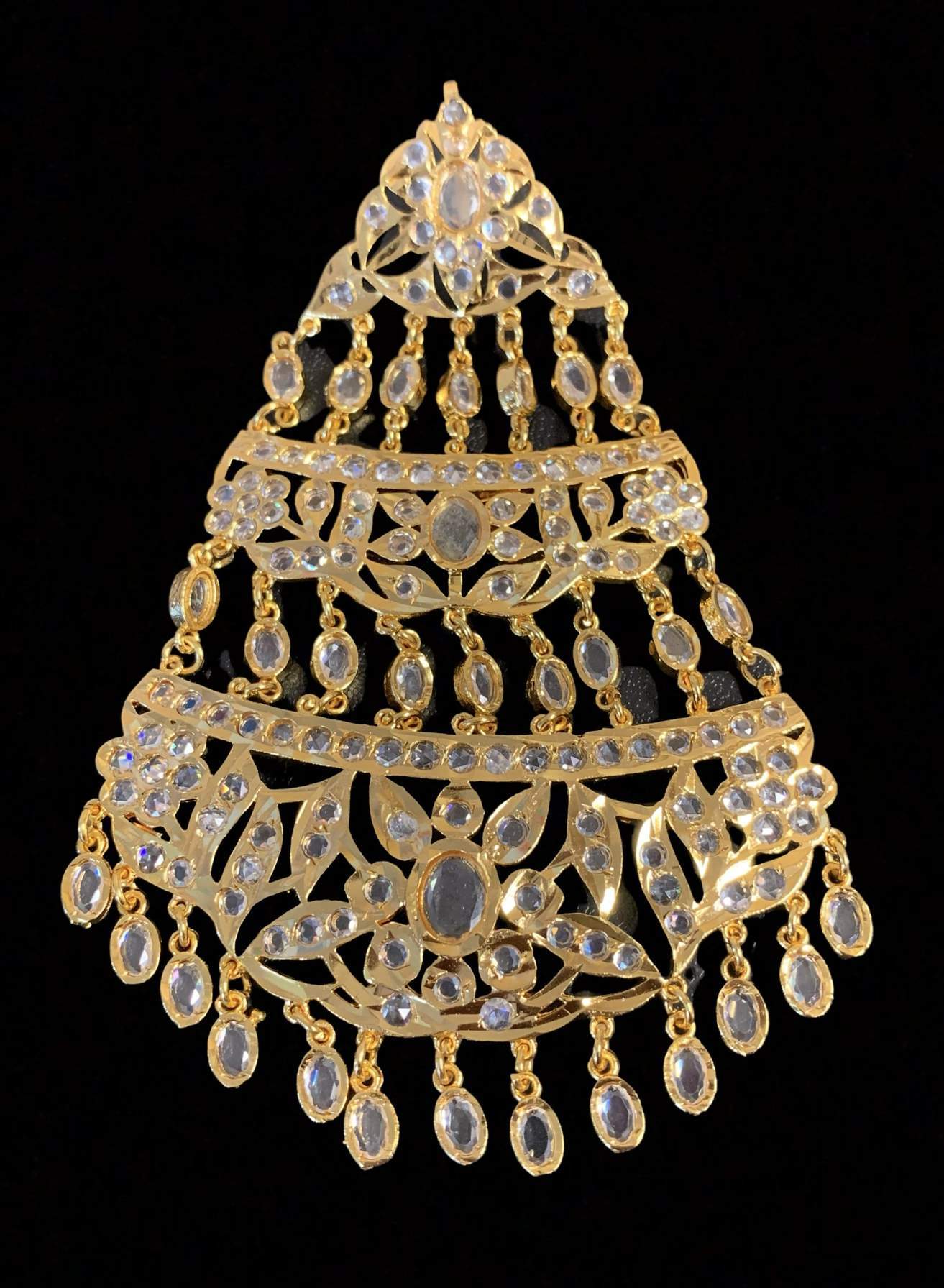 DJHR75 Naveen jhoomar in white     READY TO SHIP