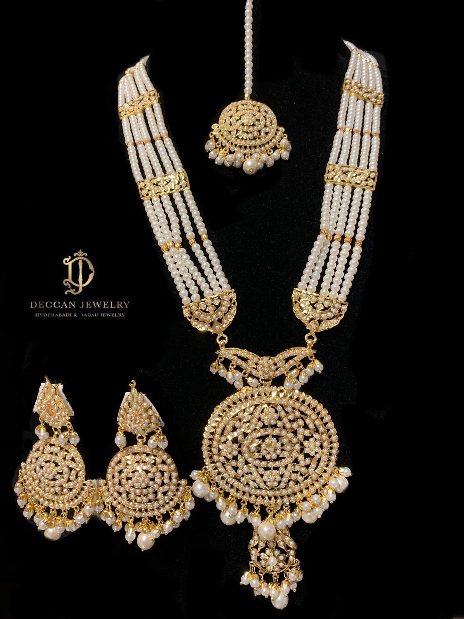 Simran rani haar in pearls ( SHIPS IN 4 WEEKS  )
